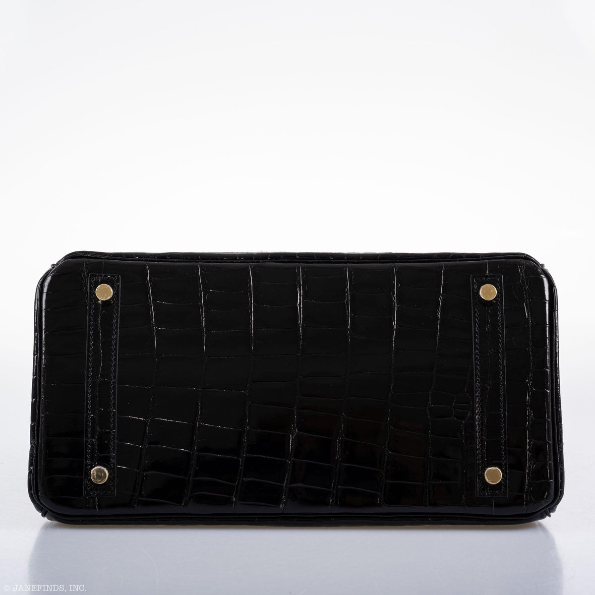 Hermes Birkin 30 Black Nilo Crocodile Gold Hardware Hermes