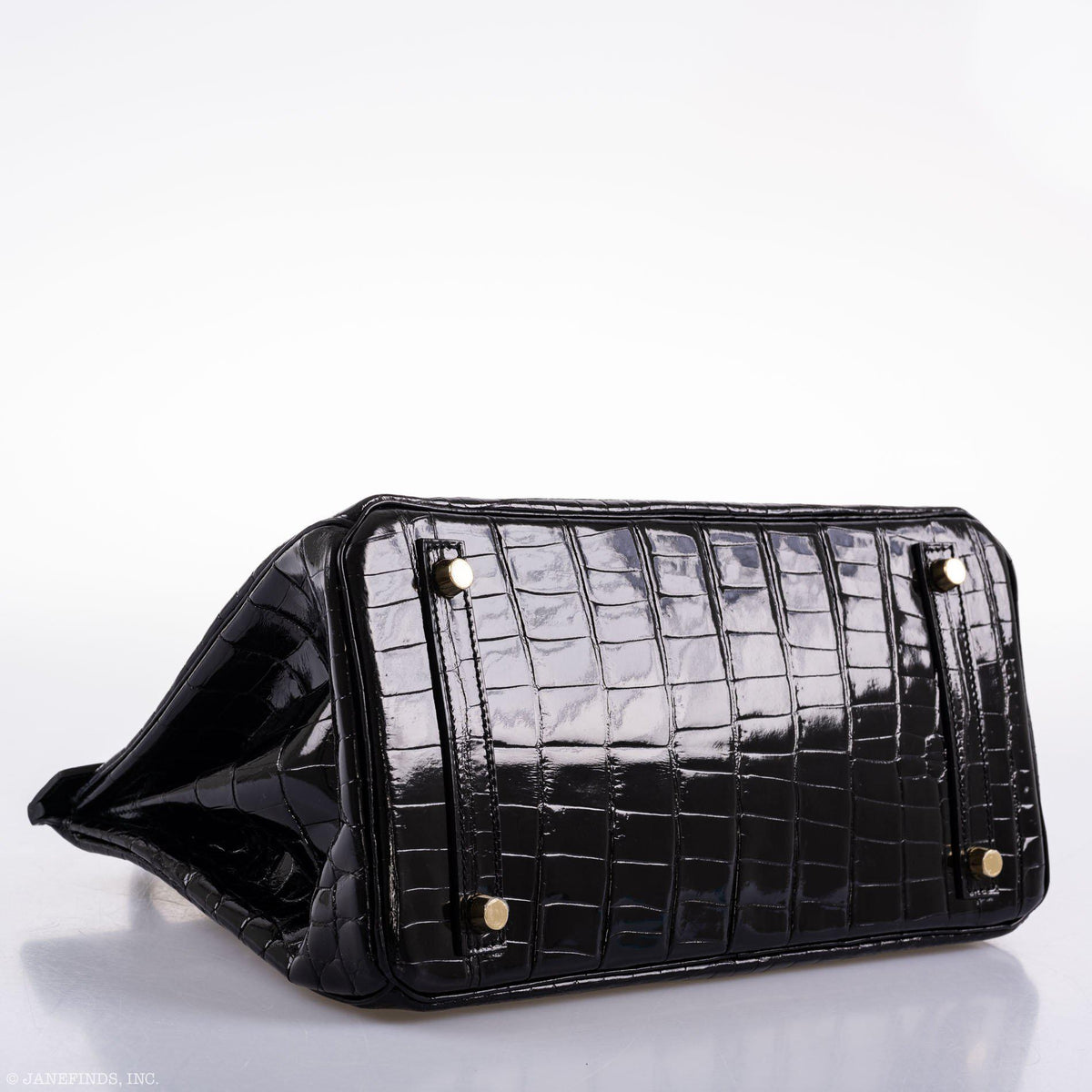 Hermes Birkin 30 Black Nilo Crocodile Gold Hardware Hermes