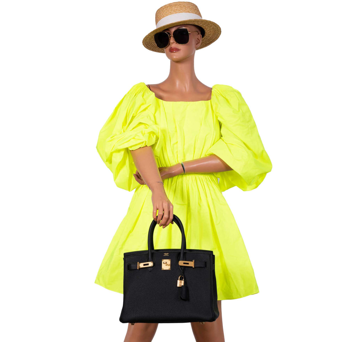 Hermes Birkin 30 Black Togo Gold Hardware Hermes
