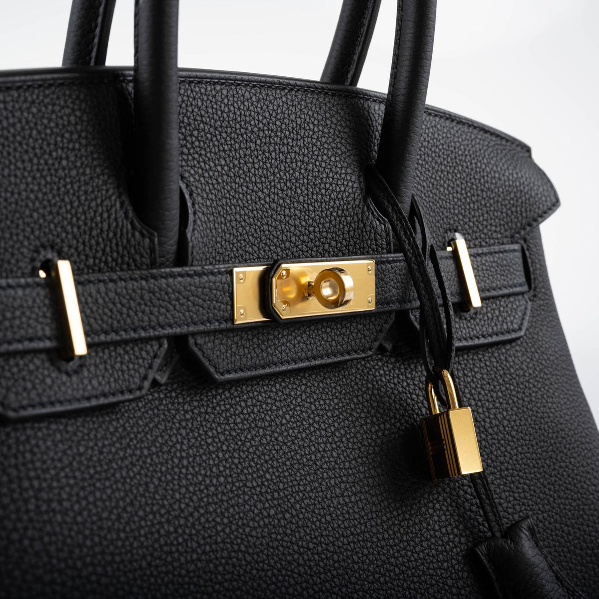 Hermes Birkin 30 Black Togo Gold Hardware Hermes