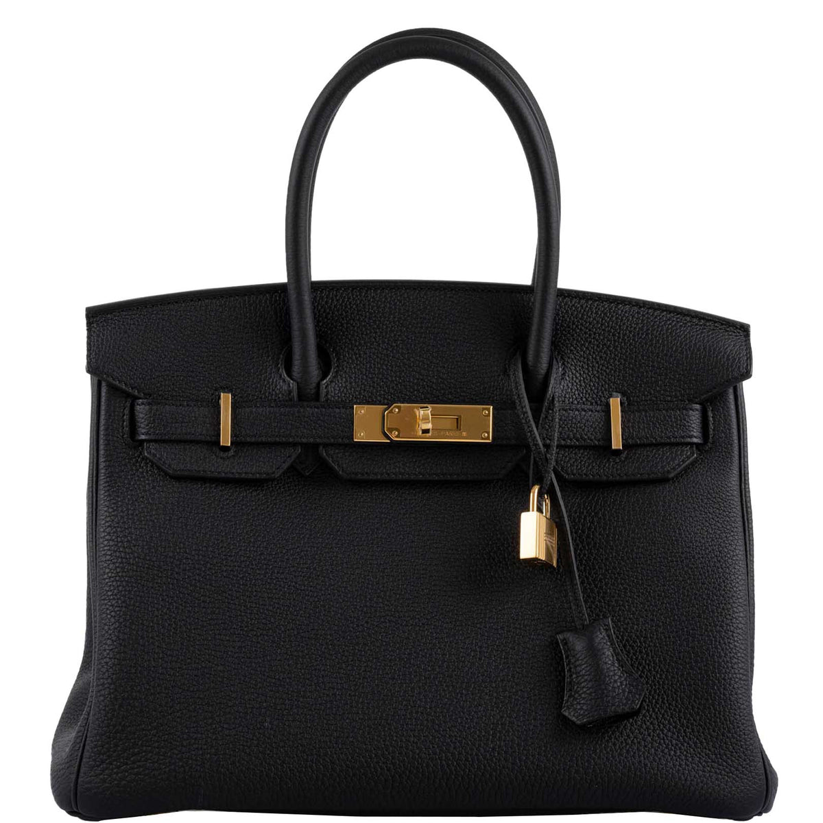 Hermes Birkin 30 Black Togo Gold Hardware Hermes
