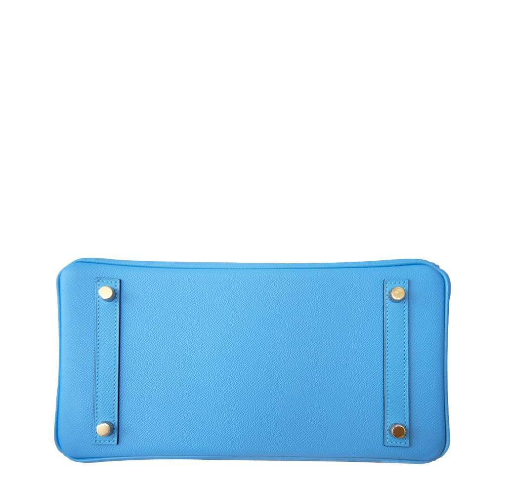 Hermès Birkin 30 Blue Paradise Epsom Bag GHW BagAg