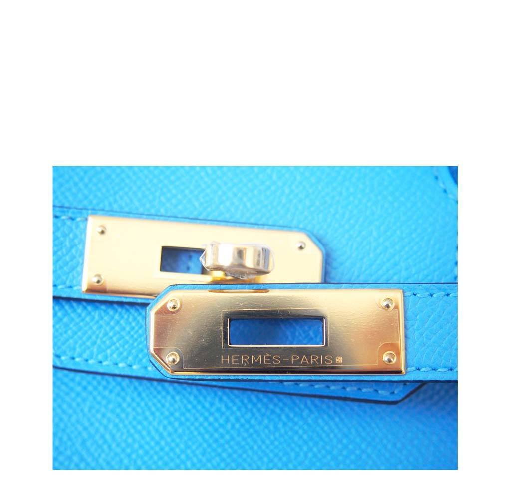 Hermès Birkin 30 Blue Paradise Epsom Bag GHW BagAg
