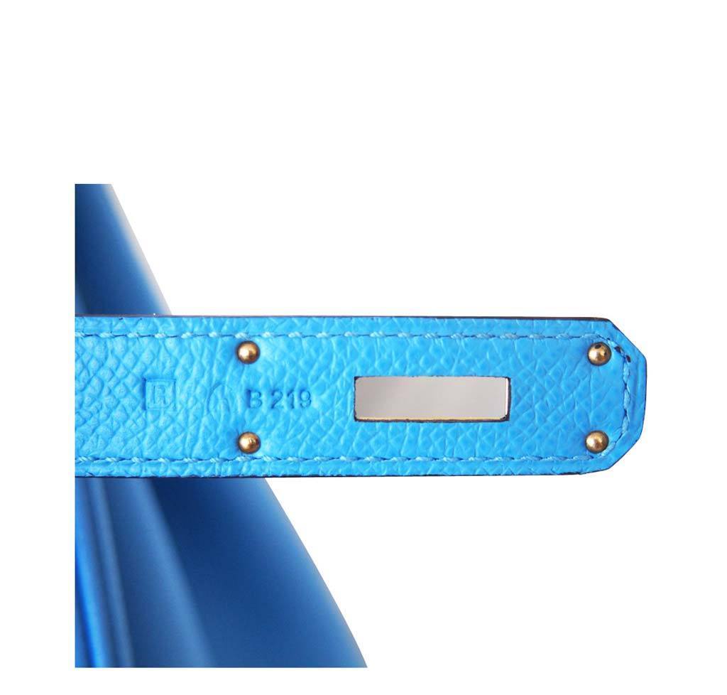 Hermès Birkin 30 Blue Paradise Epsom Bag GHW BagAg