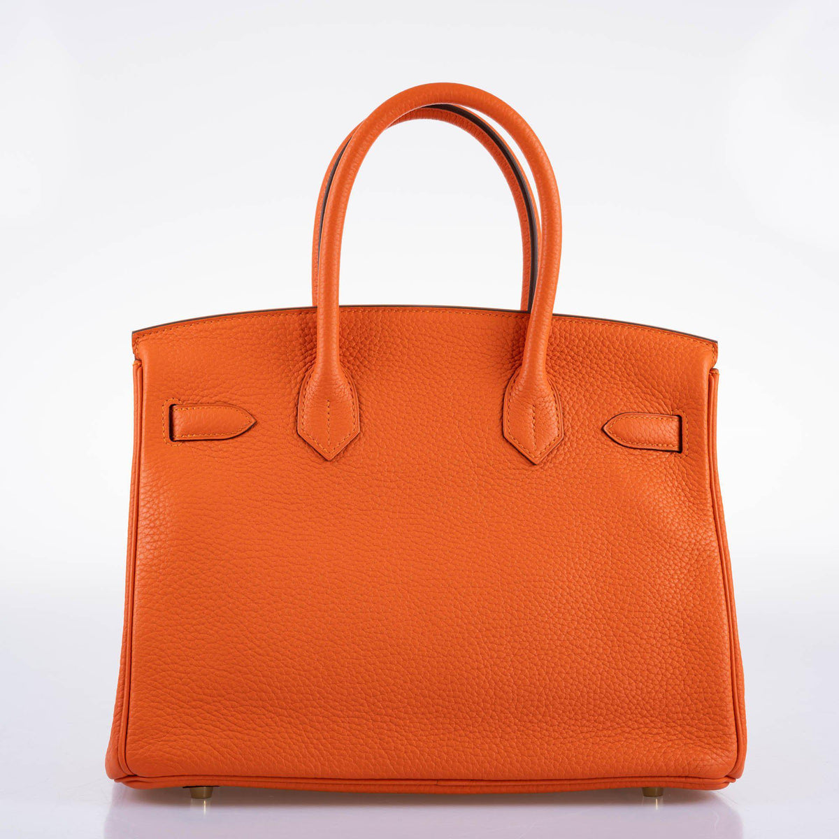 Hermes Birkin 30 Feu Togo Gold Hardware Hermes