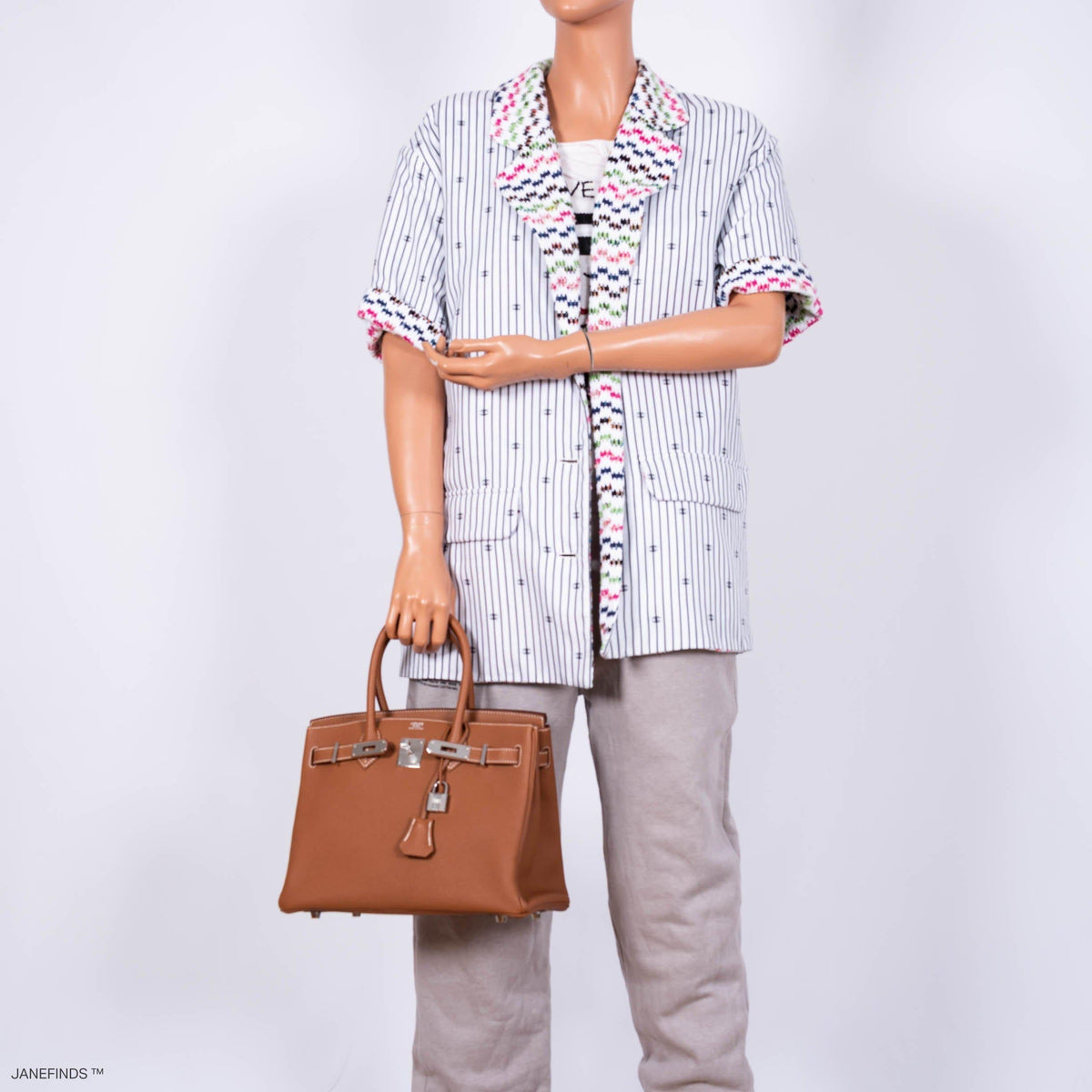Hermes Birkin 30 Gold Togo with Palladium Hardware Hermes