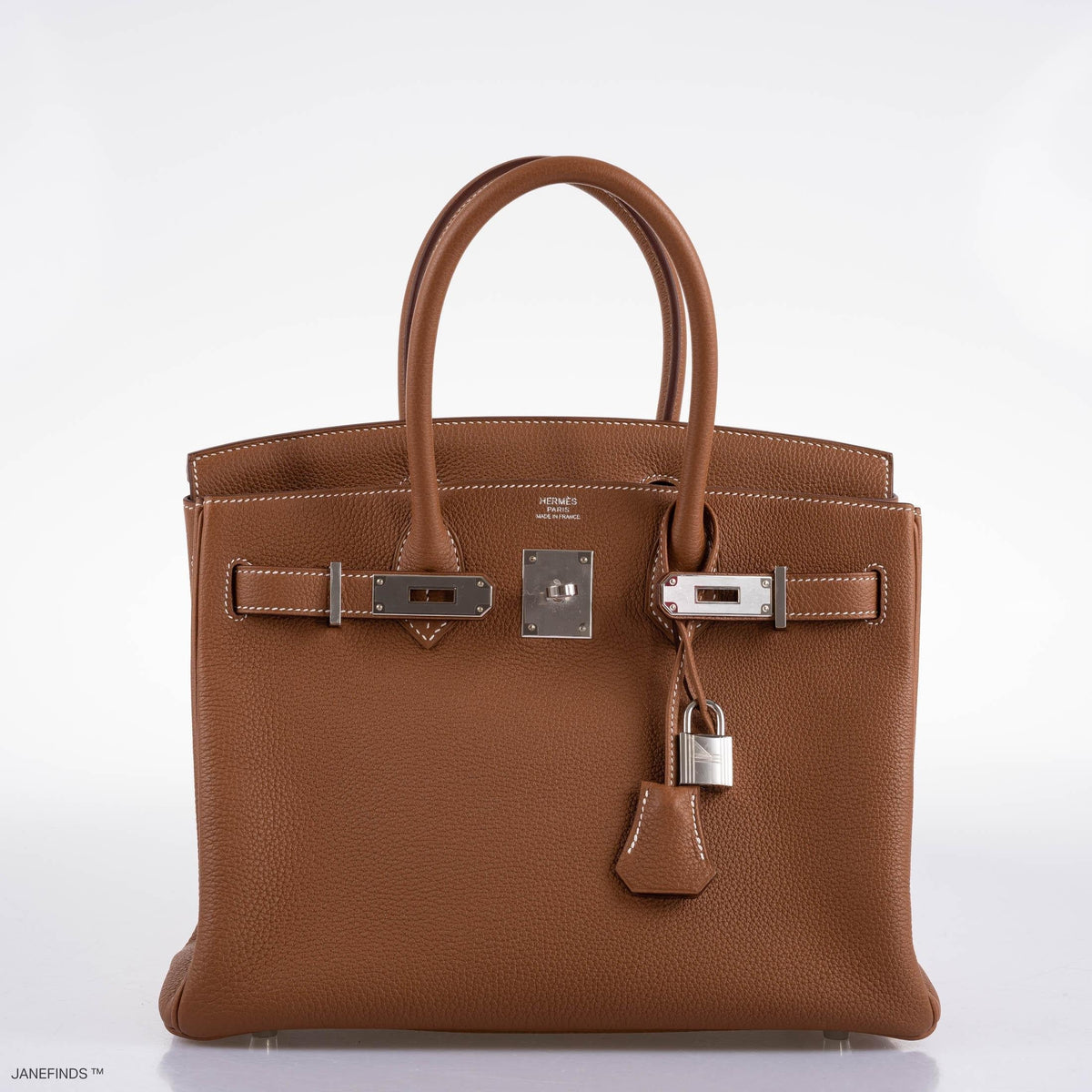 Hermes Birkin 30 Gold Togo with Palladium Hardware Hermes