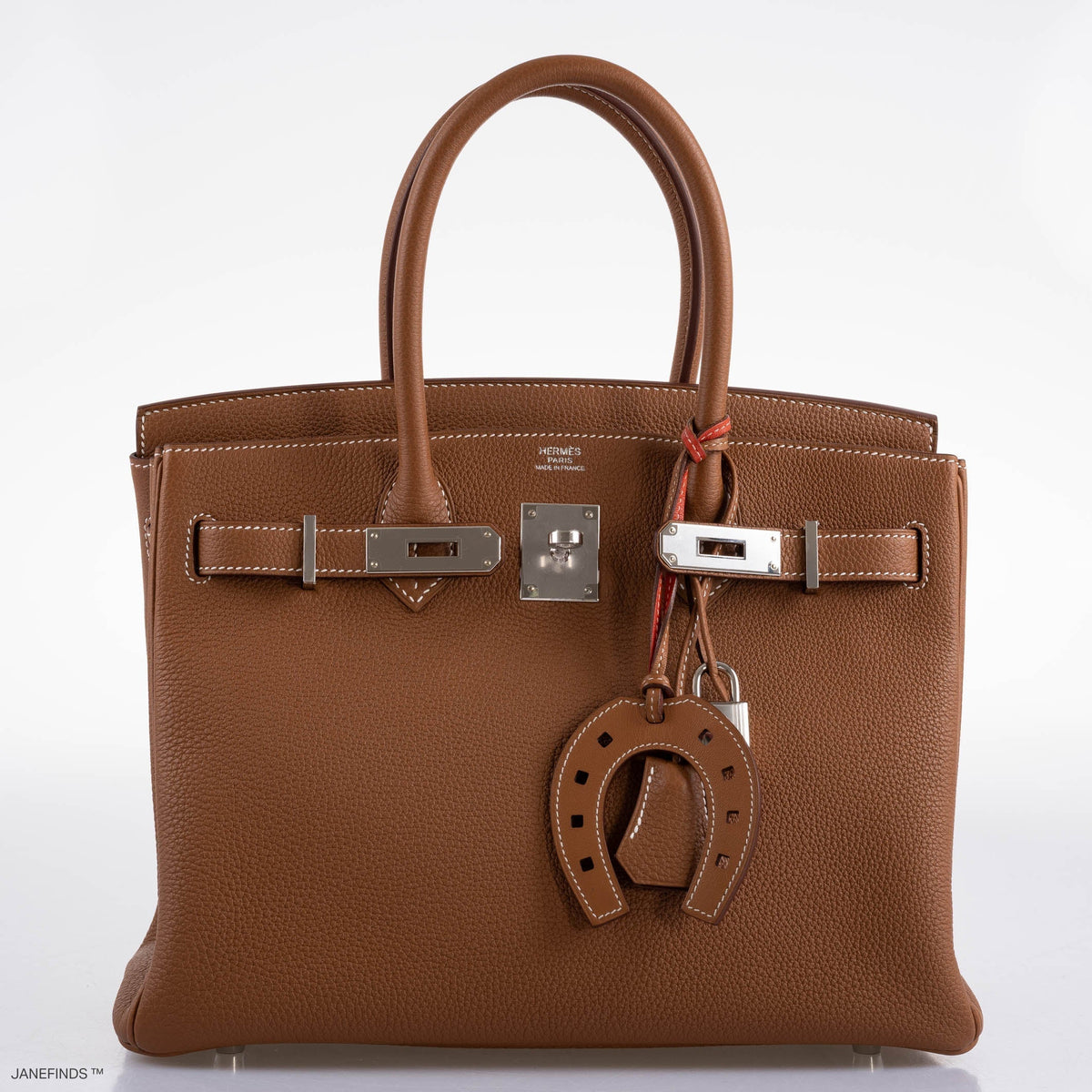 Hermes Birkin 30 Gold Togo with Palladium Hardware Hermes