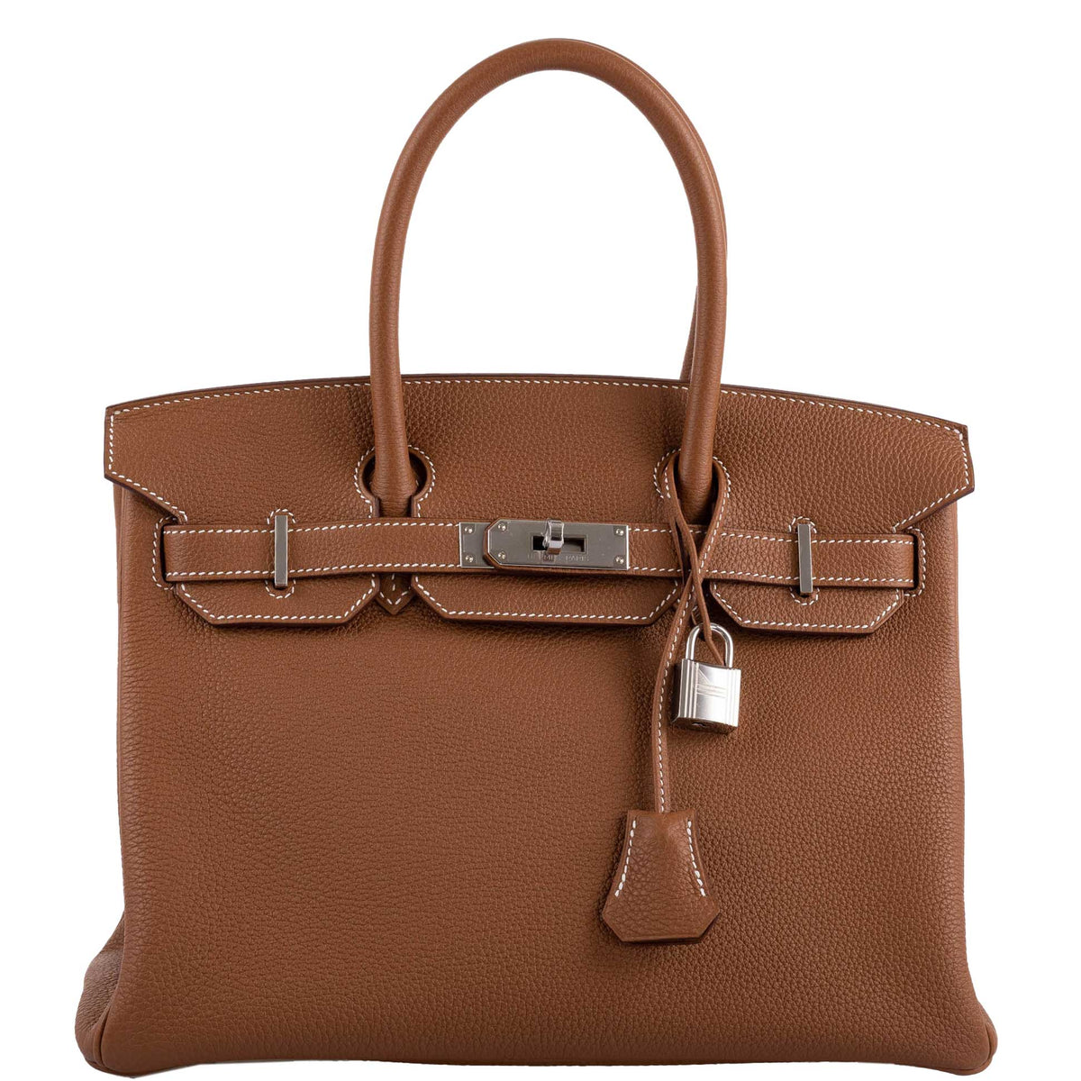 Hermes Birkin 30 Gold Togo with Palladium Hardware Hermes