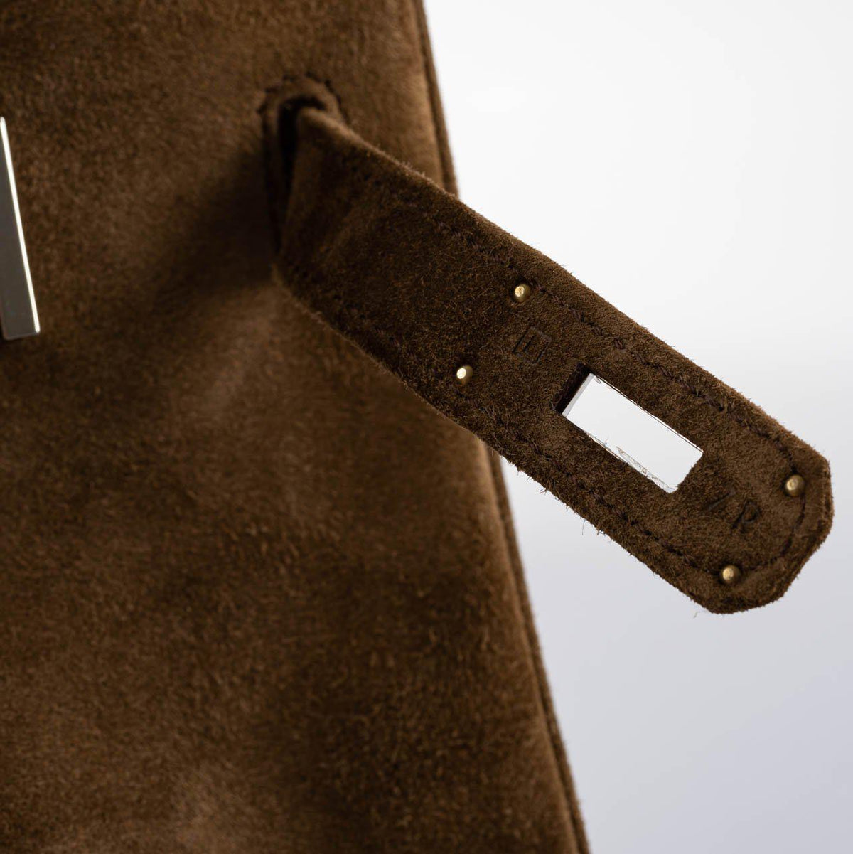 Hermes Birkin 30 Gold Veau Doblis Suede Palladium Hardware Hermes