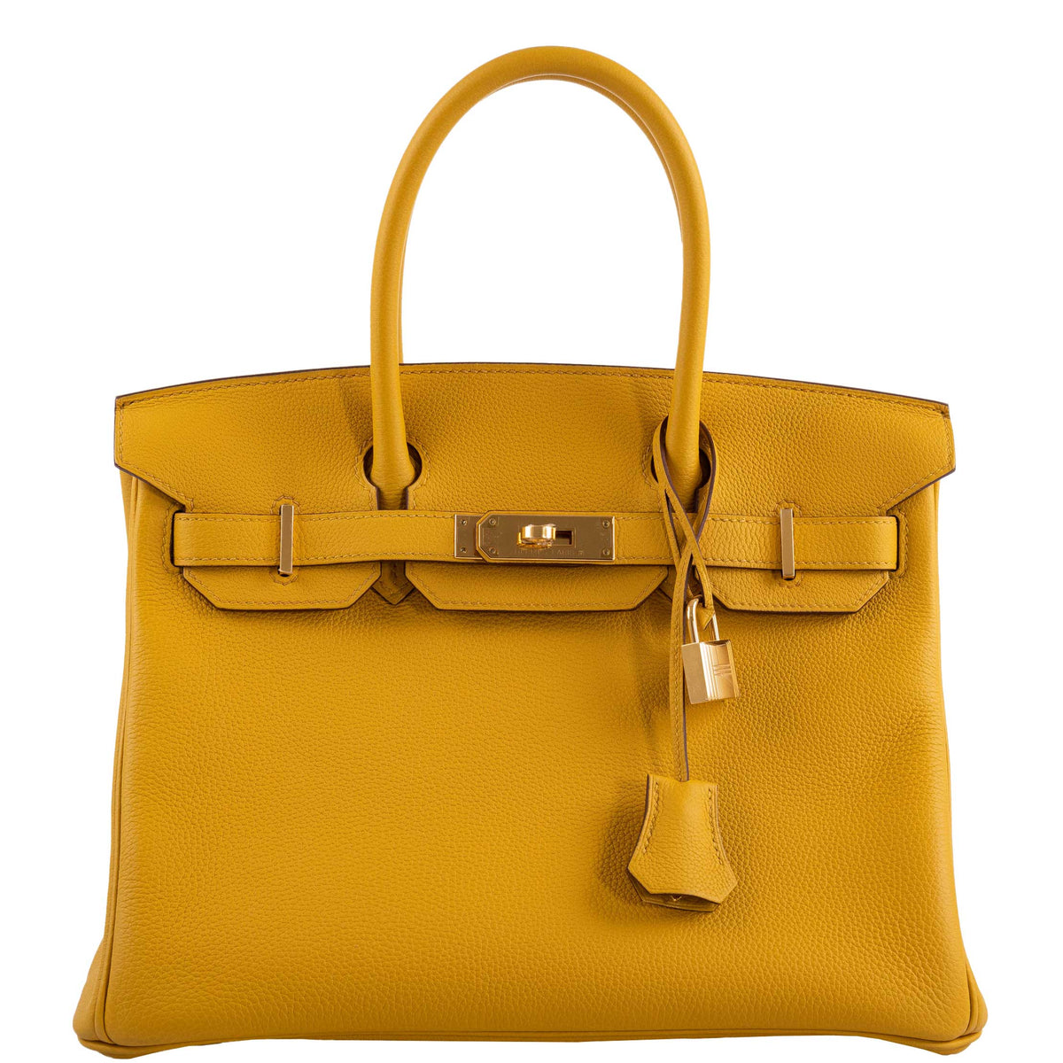 Hermes Birkin 30 Jaune Ambre Togo Gold Hardware Hermes