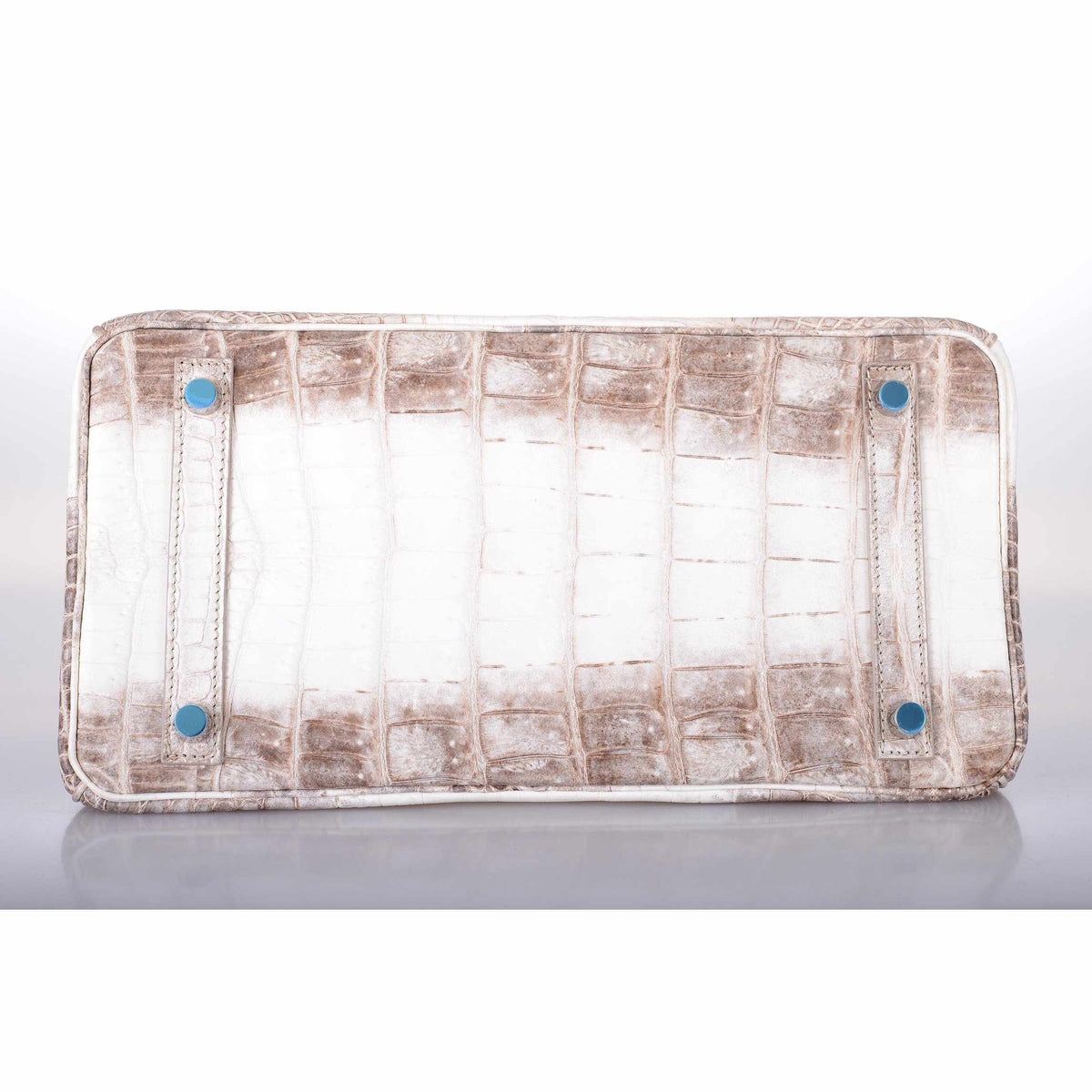 Hermes Birkin 30 Matte Himalayan Niloticus Crocodile with Diamonds & White Gold Hardware Hermes