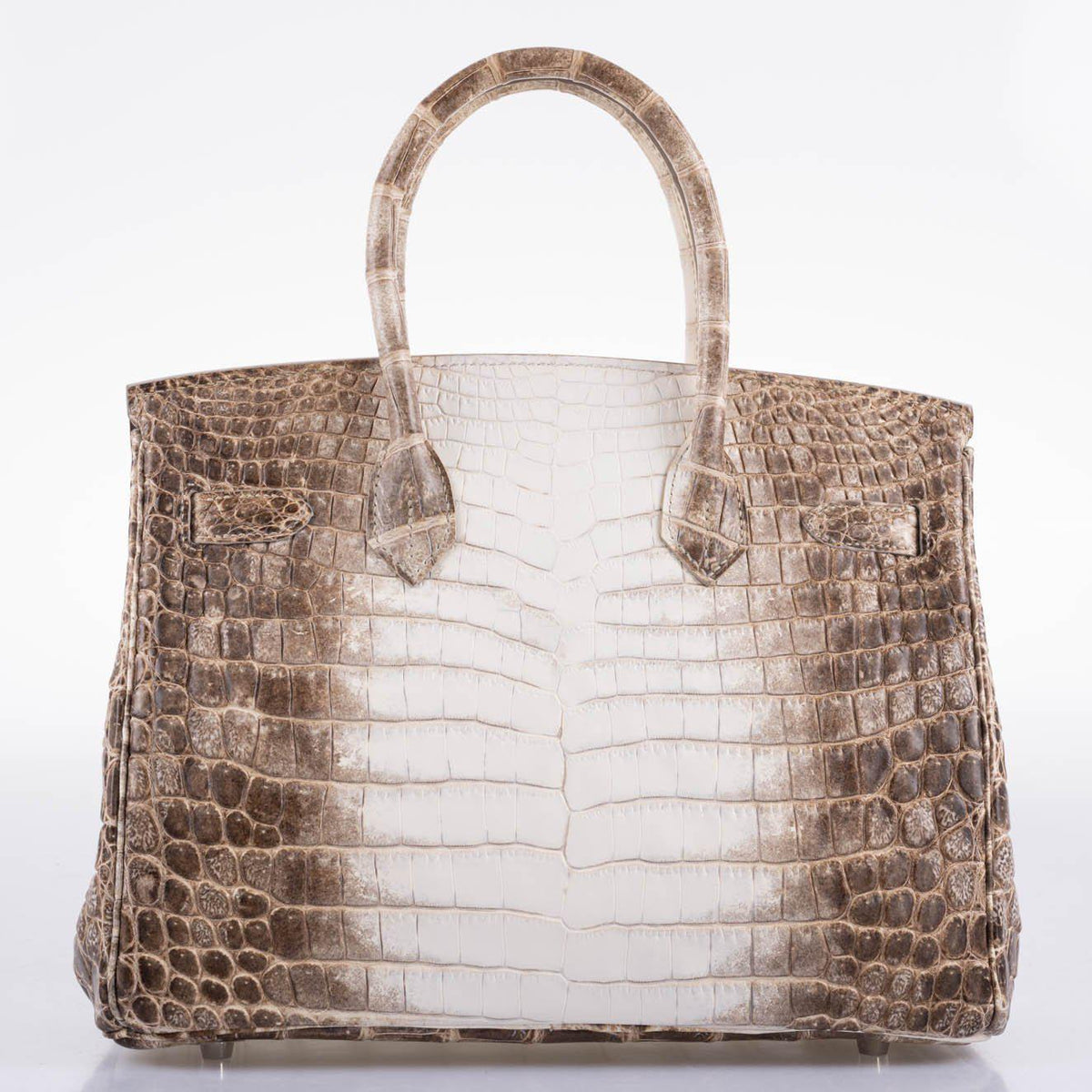 Hermes Birkin 30 Matte Himalayan Niloticus Crocodile Palladium Hardware Hermes