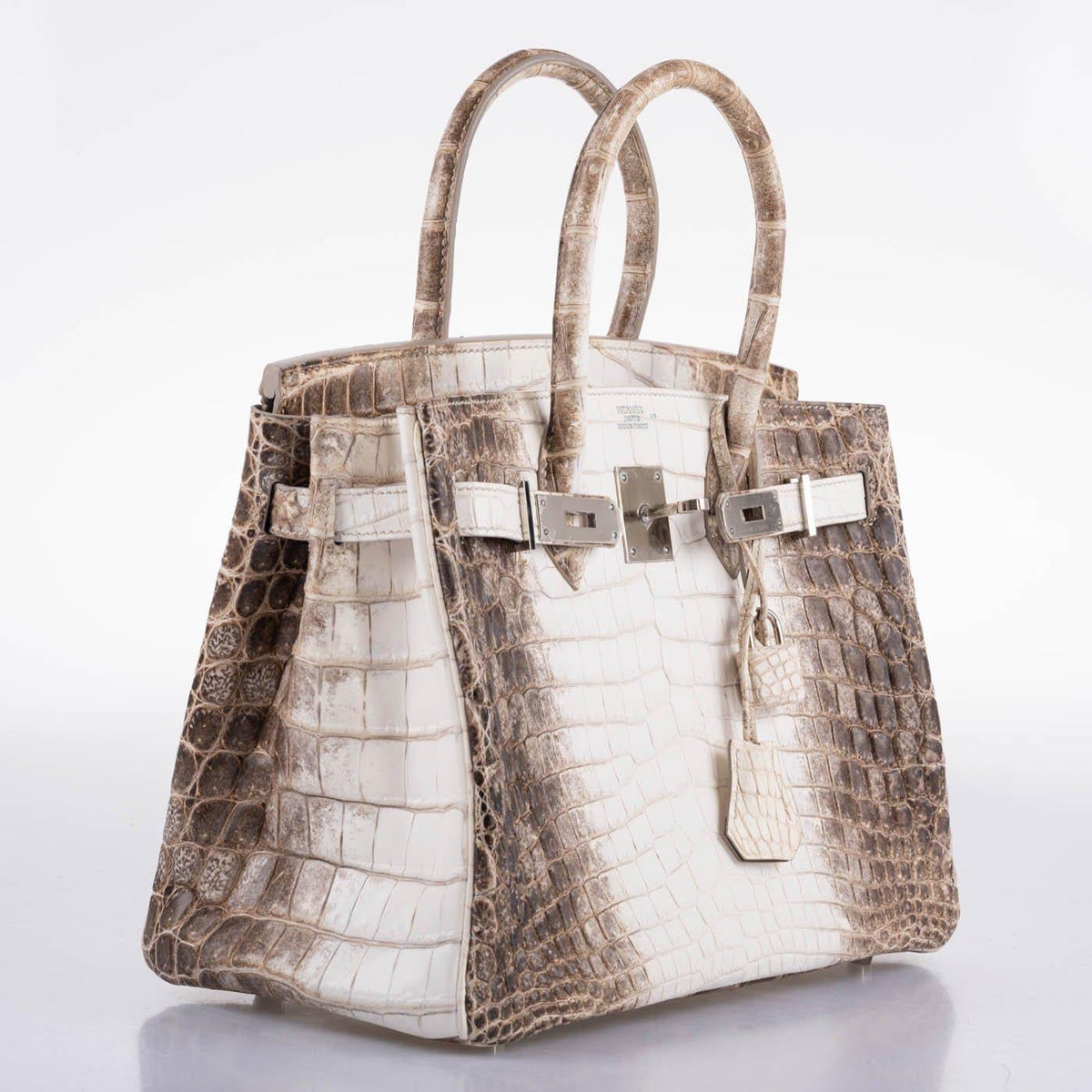 Hermes Birkin 30 Matte Himalayan Niloticus Crocodile Palladium Hardware Hermes