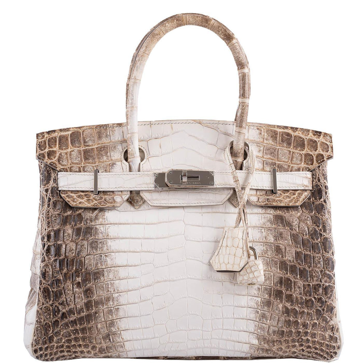 Hermes Birkin 30 Matte Himalayan Niloticus Crocodile Palladium Hardware Hermes