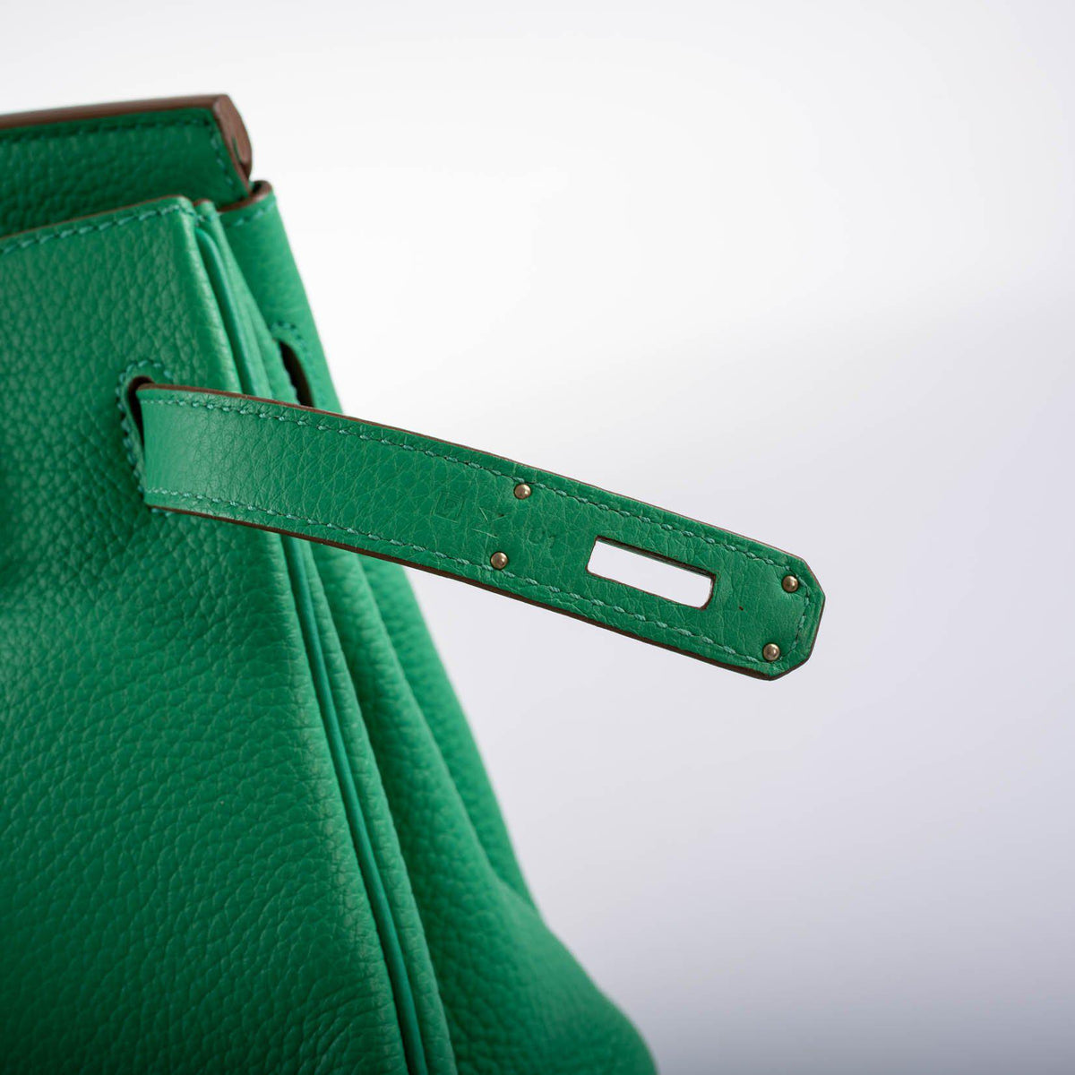 Hermes Birkin 30 Menthe Clemence with Palladium Hardware Hermes