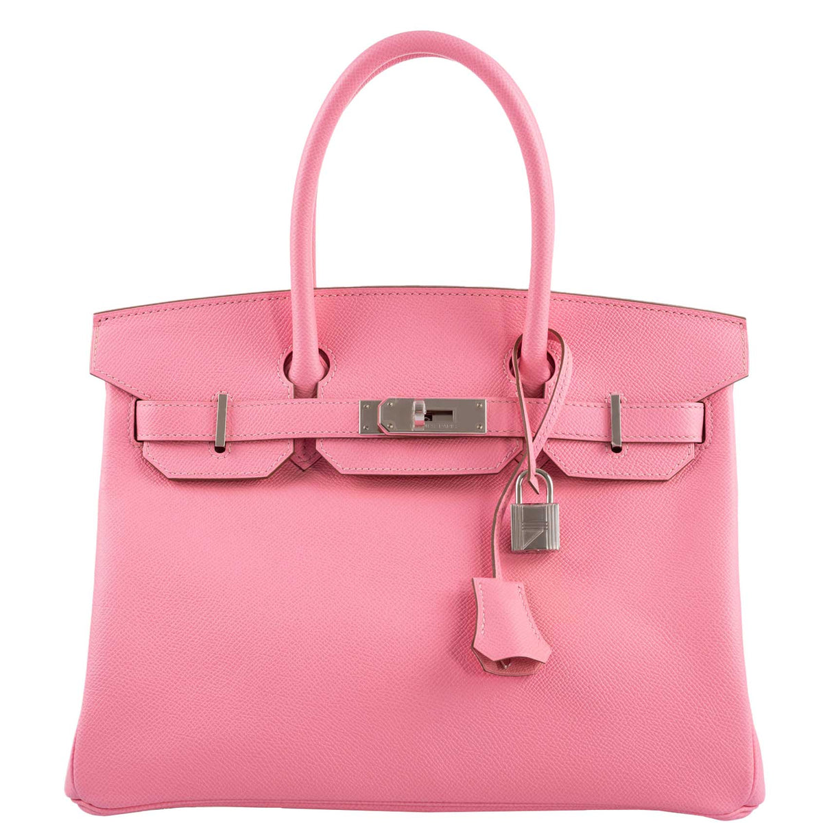 Hermes Birkin 30 Rose Confetti Epsom Palladium Hardware Hermes