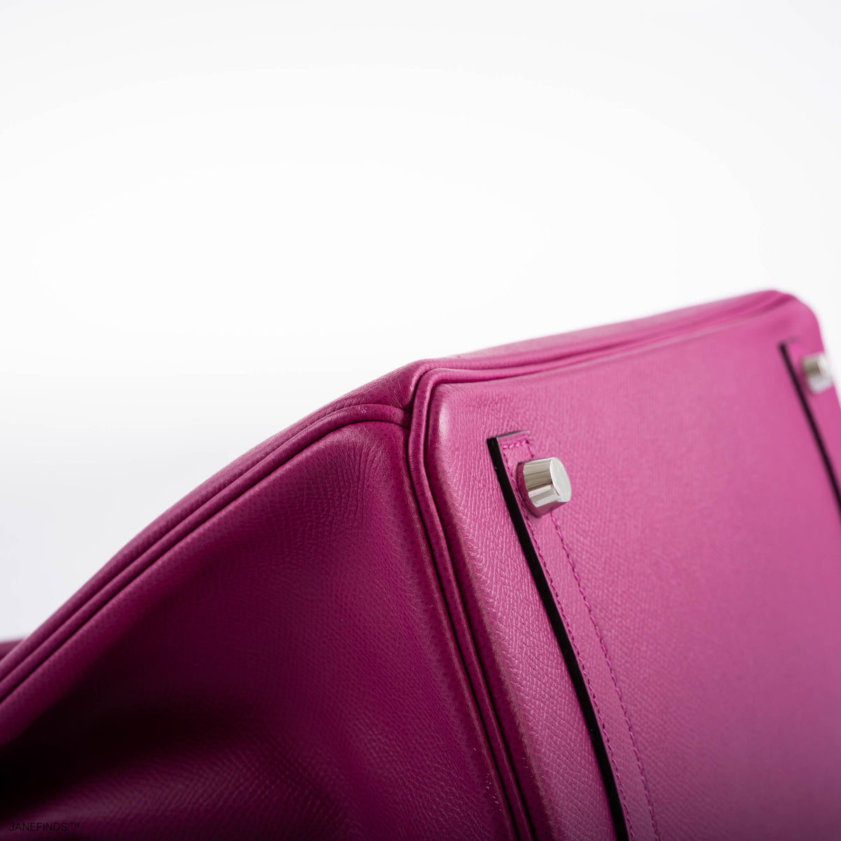 Hermes Birkin 30 Rose Pourpre Epsom with Palladium Hardware Hermes