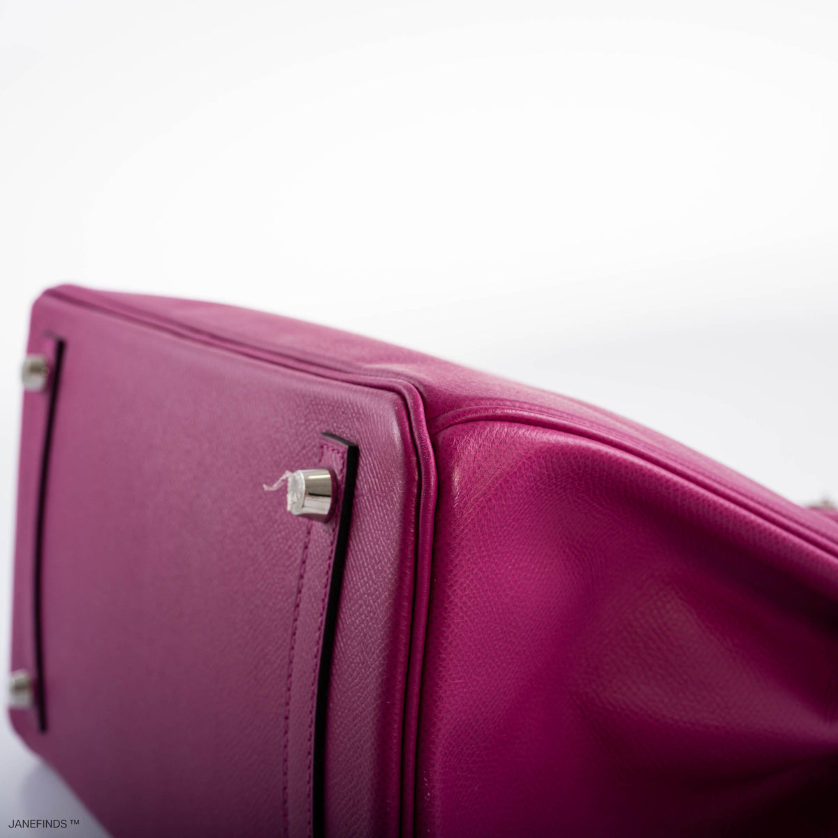 Hermes Birkin 30 Rose Pourpre Epsom with Palladium Hardware Hermes