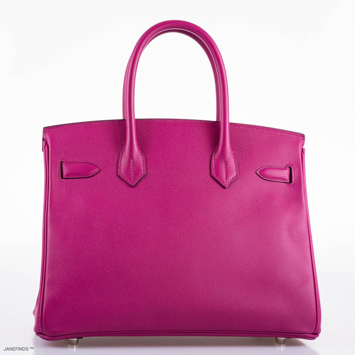 Hermes Birkin 30 Rose Pourpre Epsom with Palladium Hardware Hermes