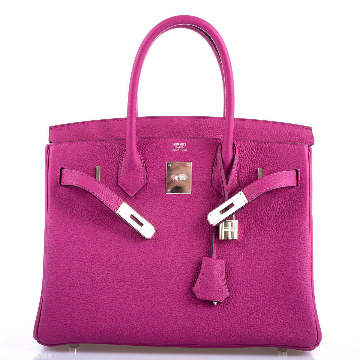 Hermes Birkin 30 Rose Pourpre Togo Palladium Hardware Hermes
