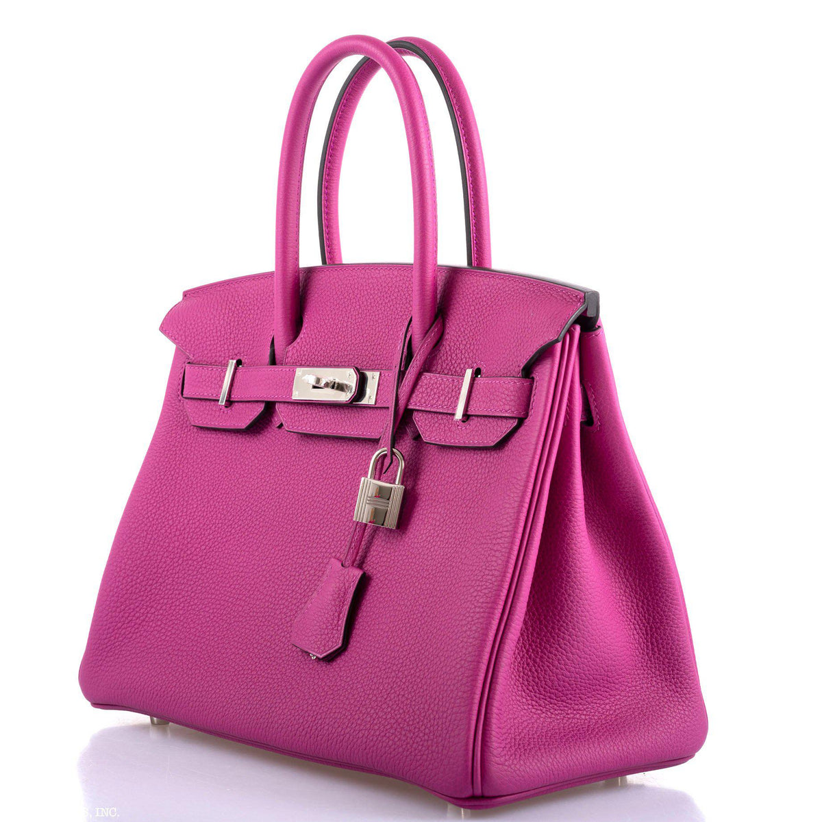 Hermes Birkin 30 Rose Pourpre Togo Palladium Hardware Hermes