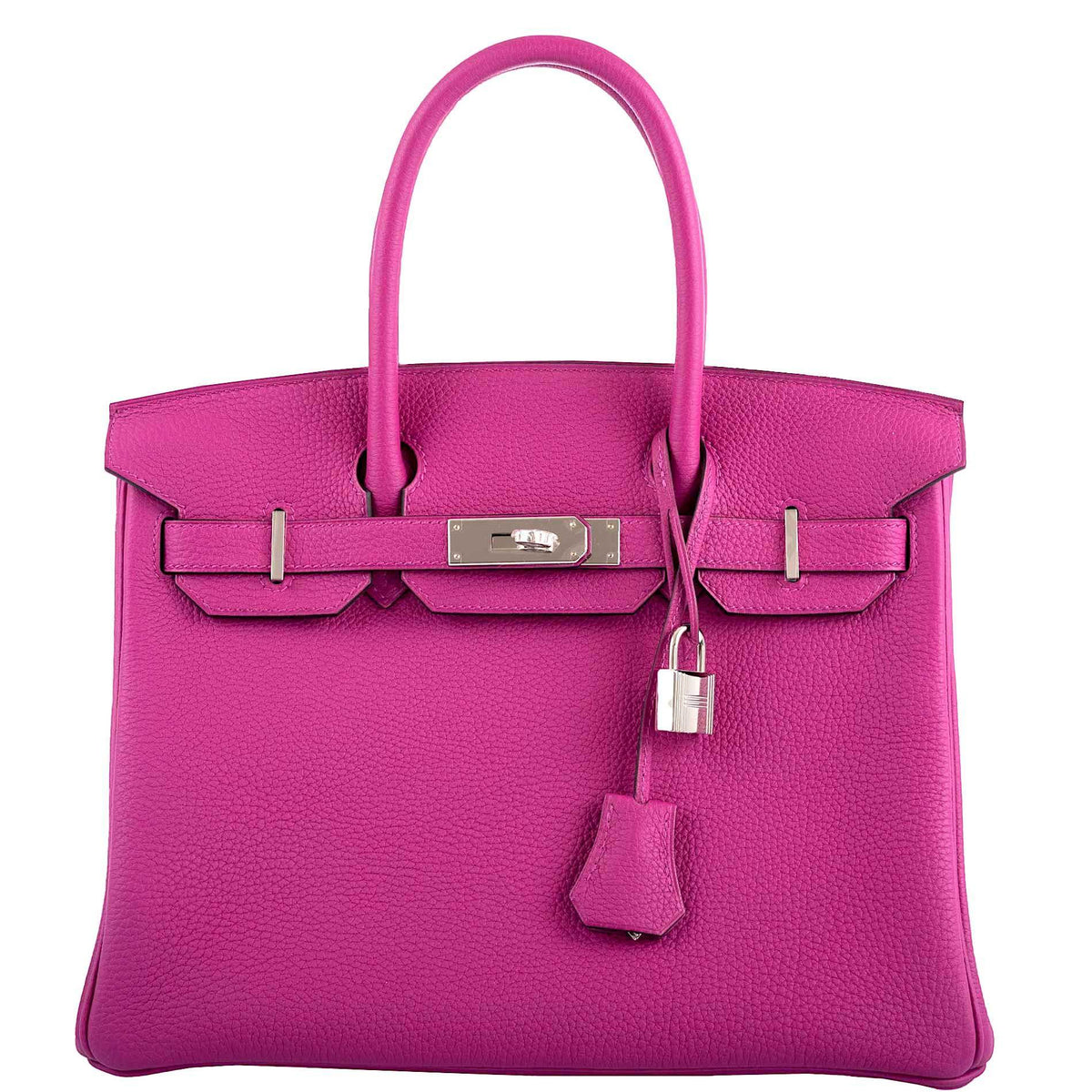 Hermes Birkin 30 Rose Pourpre Togo Palladium Hardware Hermes