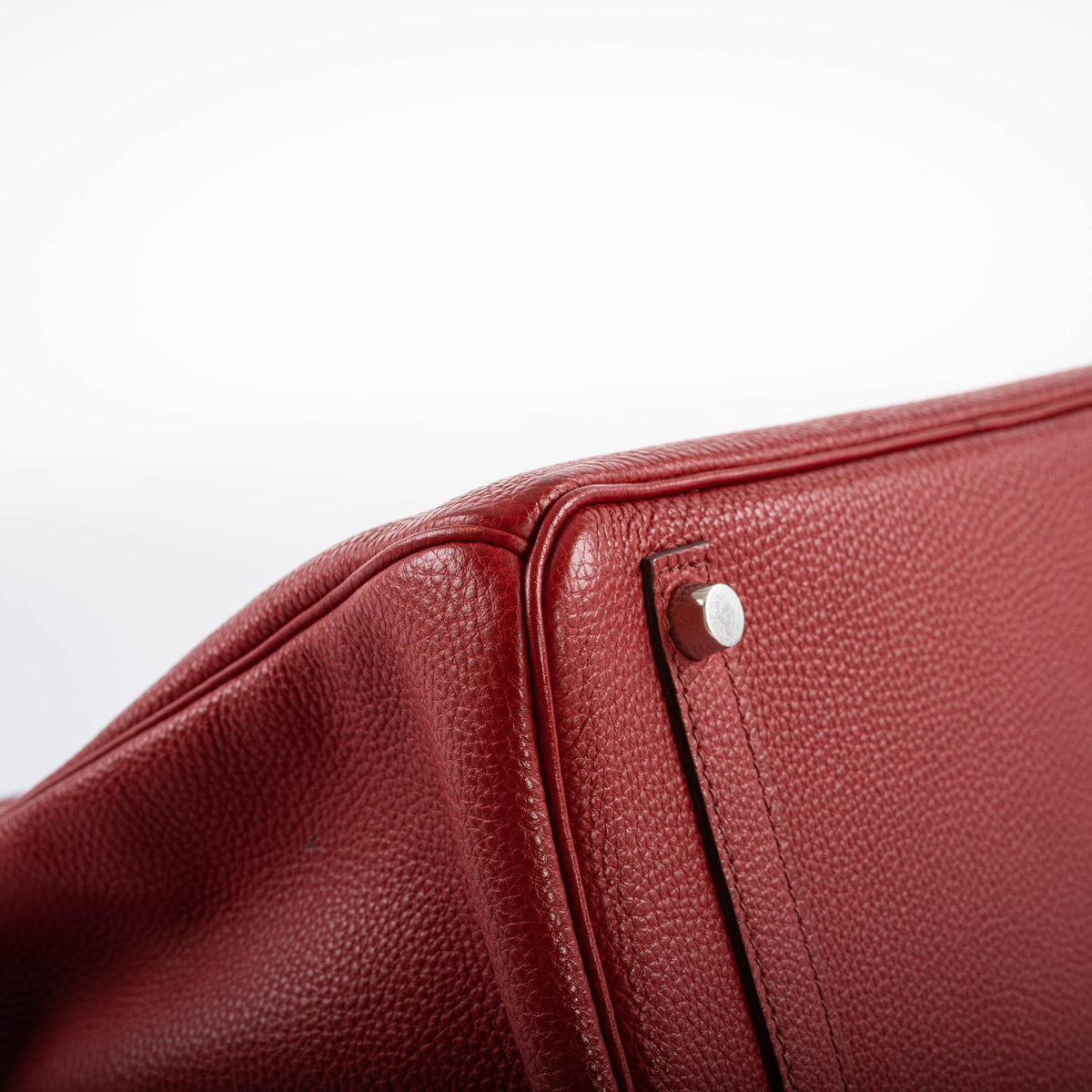 Hermes Birkin 30 Rouge Garance Togo with Palladium Hardware Hermes