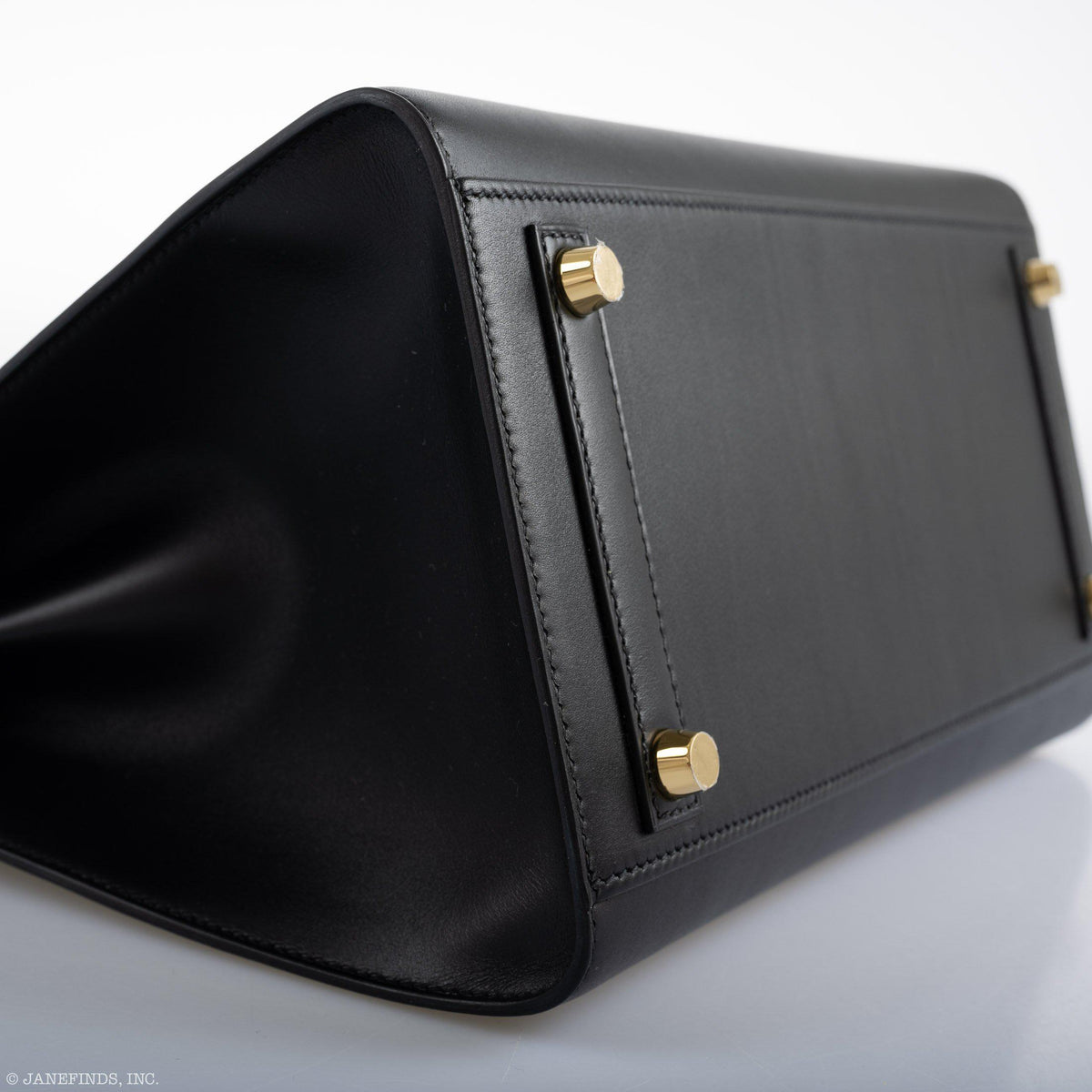 Hermes Birkin 30 Sellier Black Veau Monsieur Leather Gold Hardware Hermes