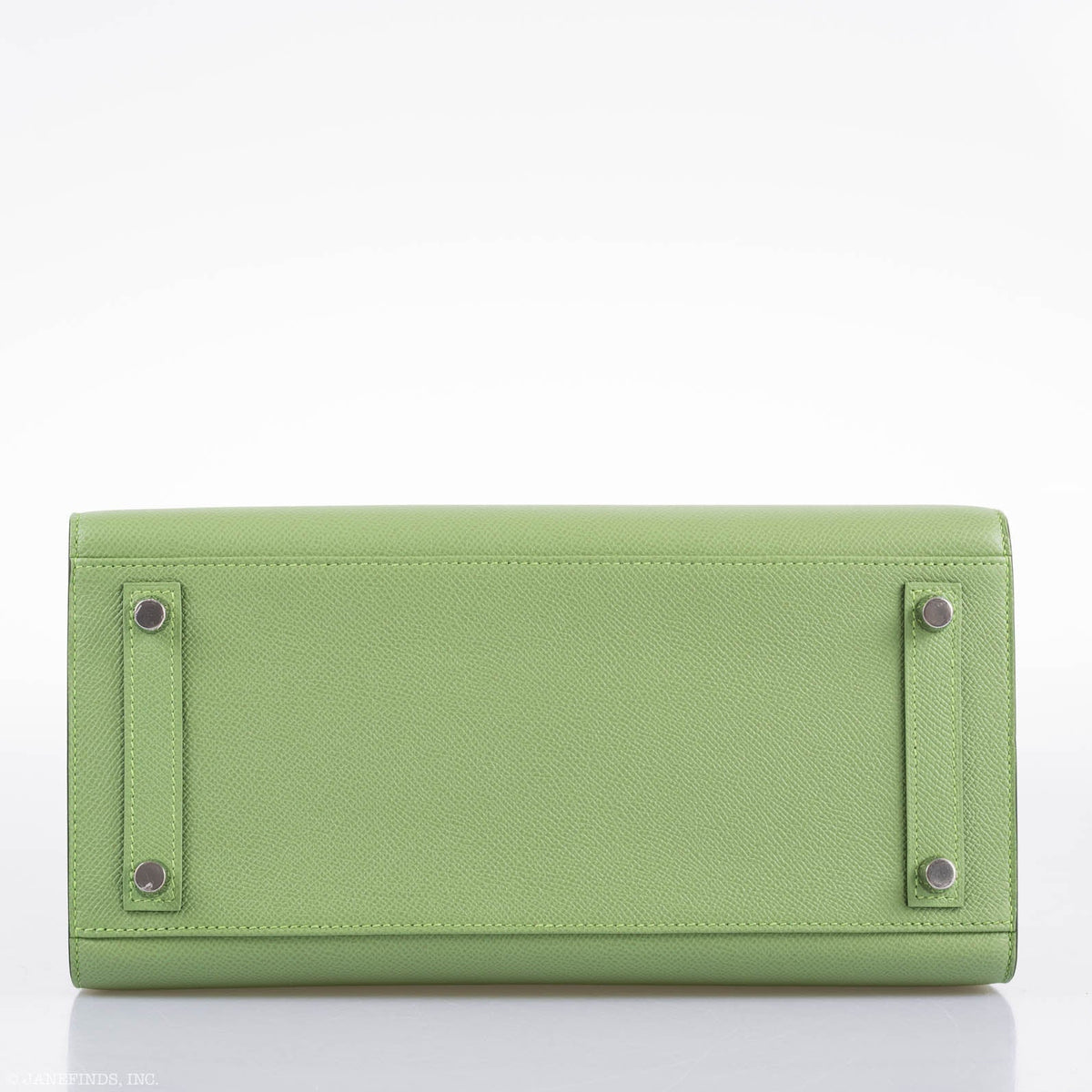 Hermes Birkin 30 Sellier Vert Criquet Madame Grain Palladium Hardware Hermes