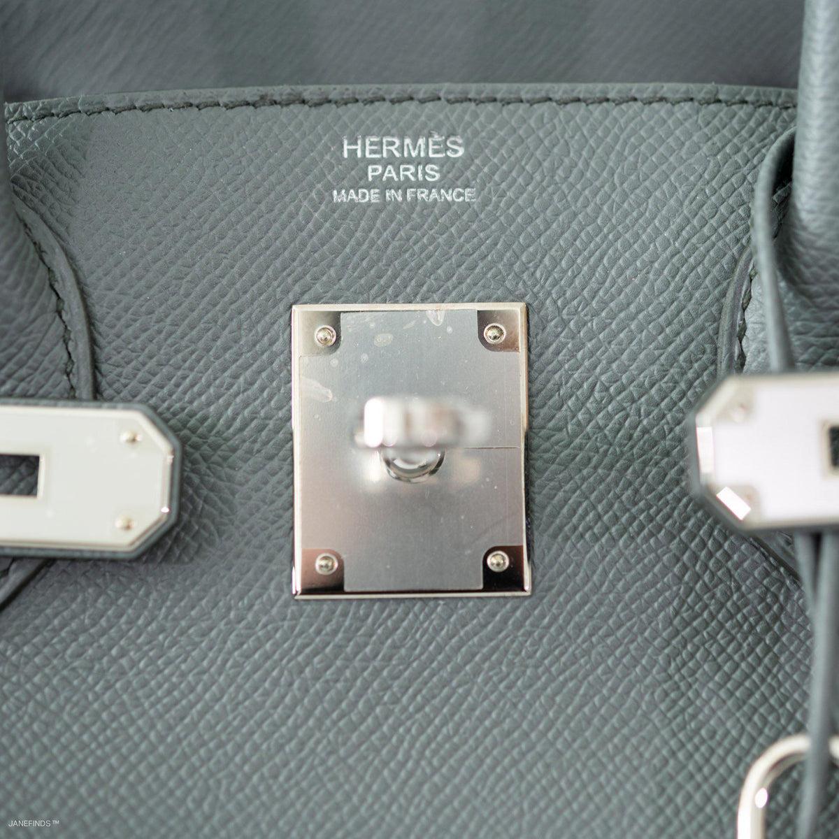 Hermes Birkin 30 Vert Amande Epsom with Palladium Hardware Hermes