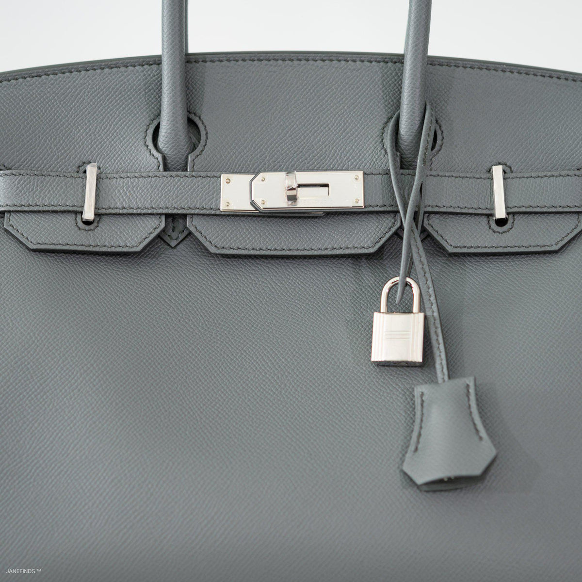 Hermes Birkin 30 Vert Amande Epsom with Palladium Hardware Hermes