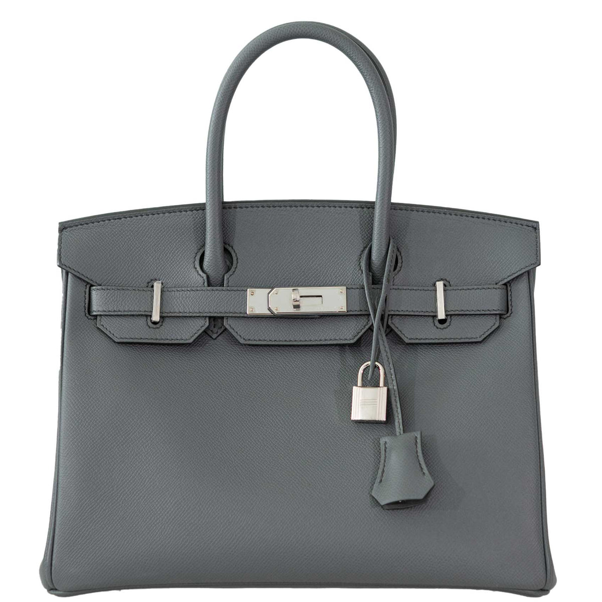 Hermes Birkin 30 Vert Amande Epsom with Palladium Hardware Hermes