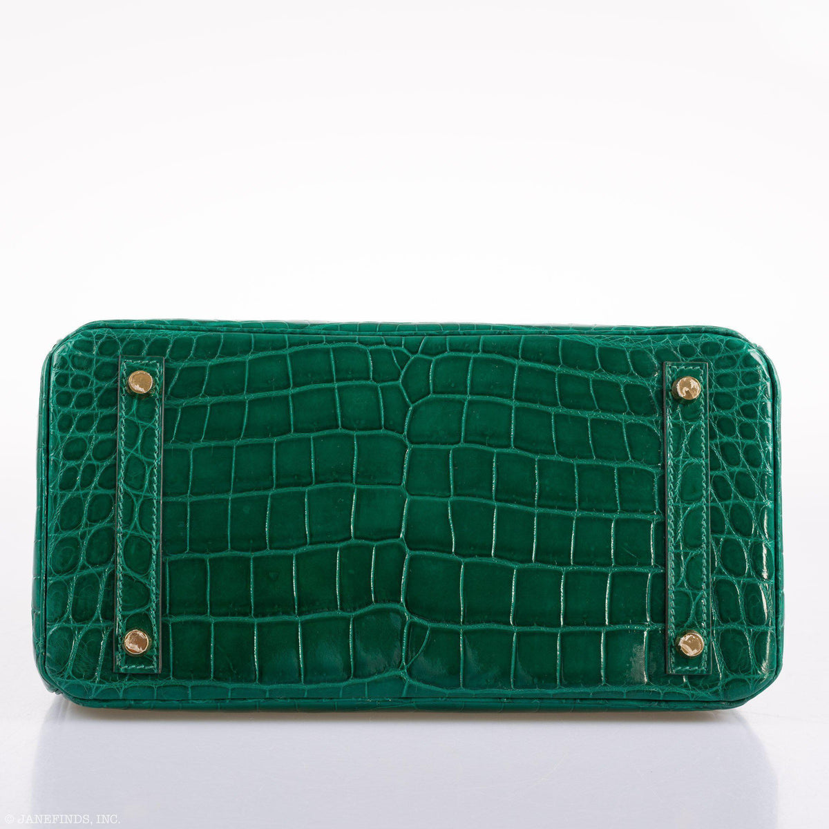 Hermes Birkin 30 Vert Emerald Niloticus Crocodile Gold Hardware Hermes