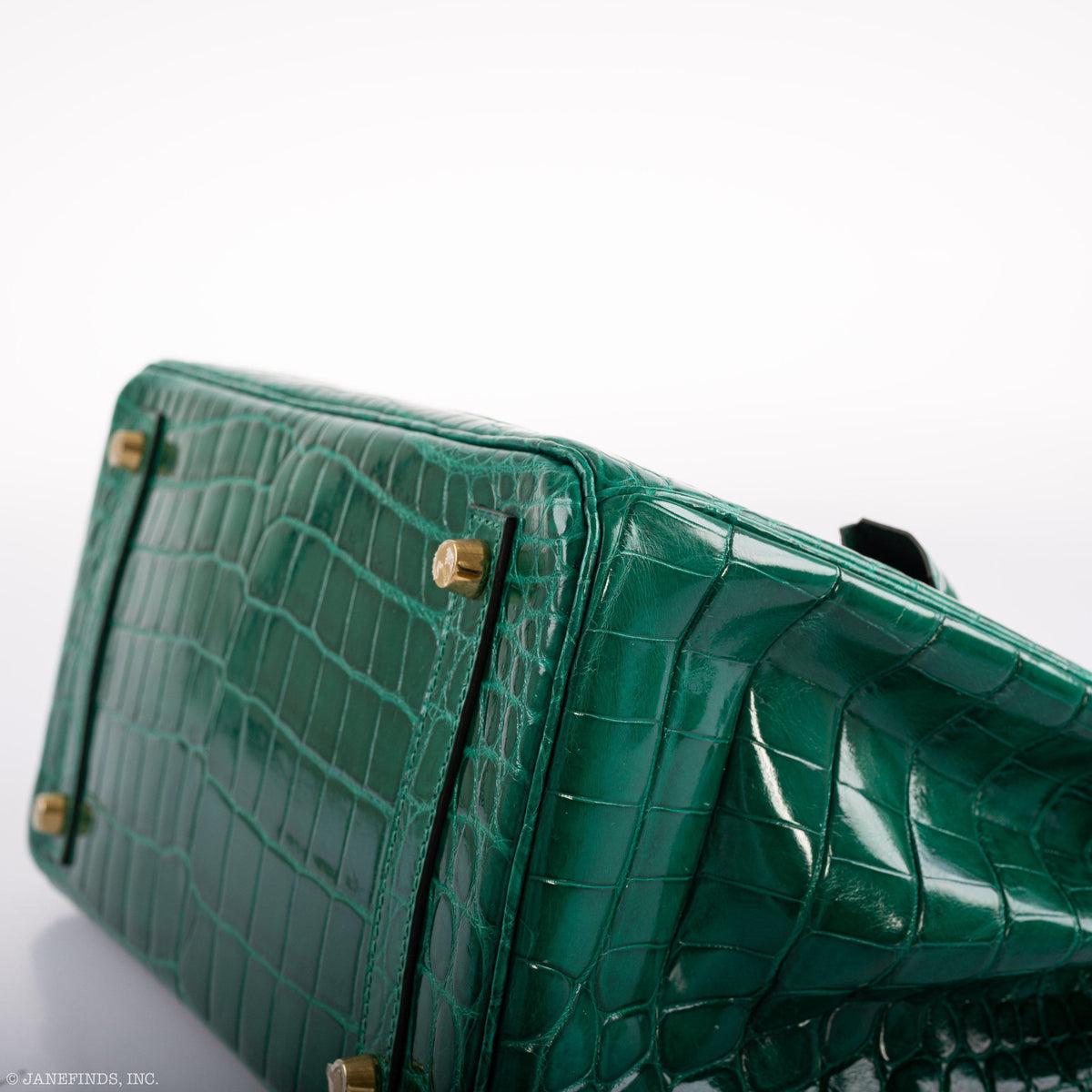 Hermes Birkin 30 Vert Emerald Niloticus Crocodile Gold Hardware Hermes