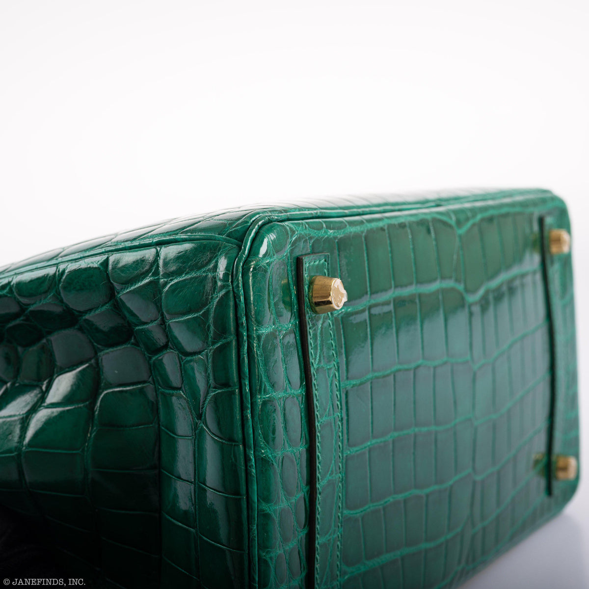 Hermes Birkin 30 Vert Emerald Niloticus Crocodile Gold Hardware Hermes