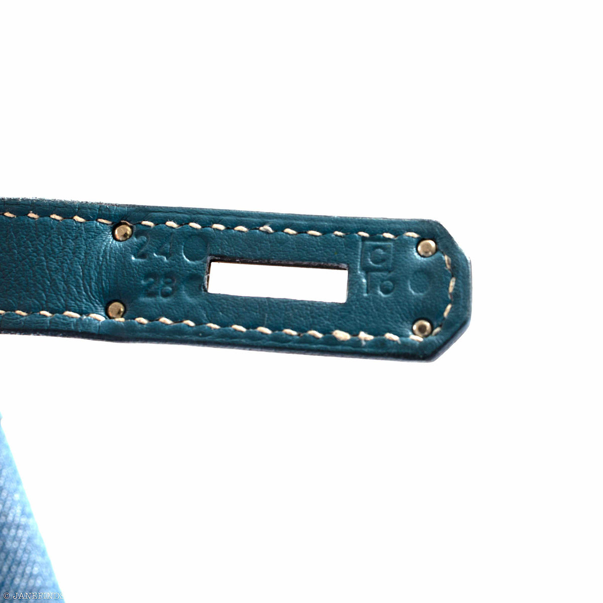 Hermes Birkin 32 HAC Denim & Blue Jean Gulliver Leather Palladium Hardware Hermes