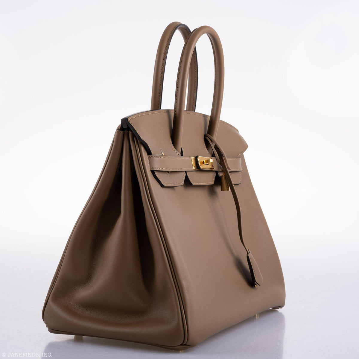 Hermes Birkin 35 Beige de Weimar Jonathan with Gold Hardware Hermes