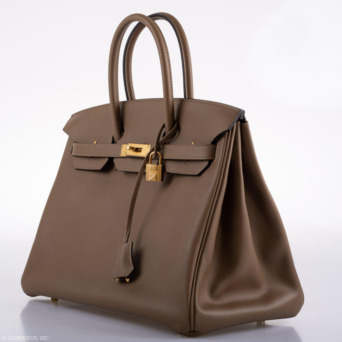 Hermes Birkin 35 Beige de Weimar Jonathan with Gold Hardware Hermes