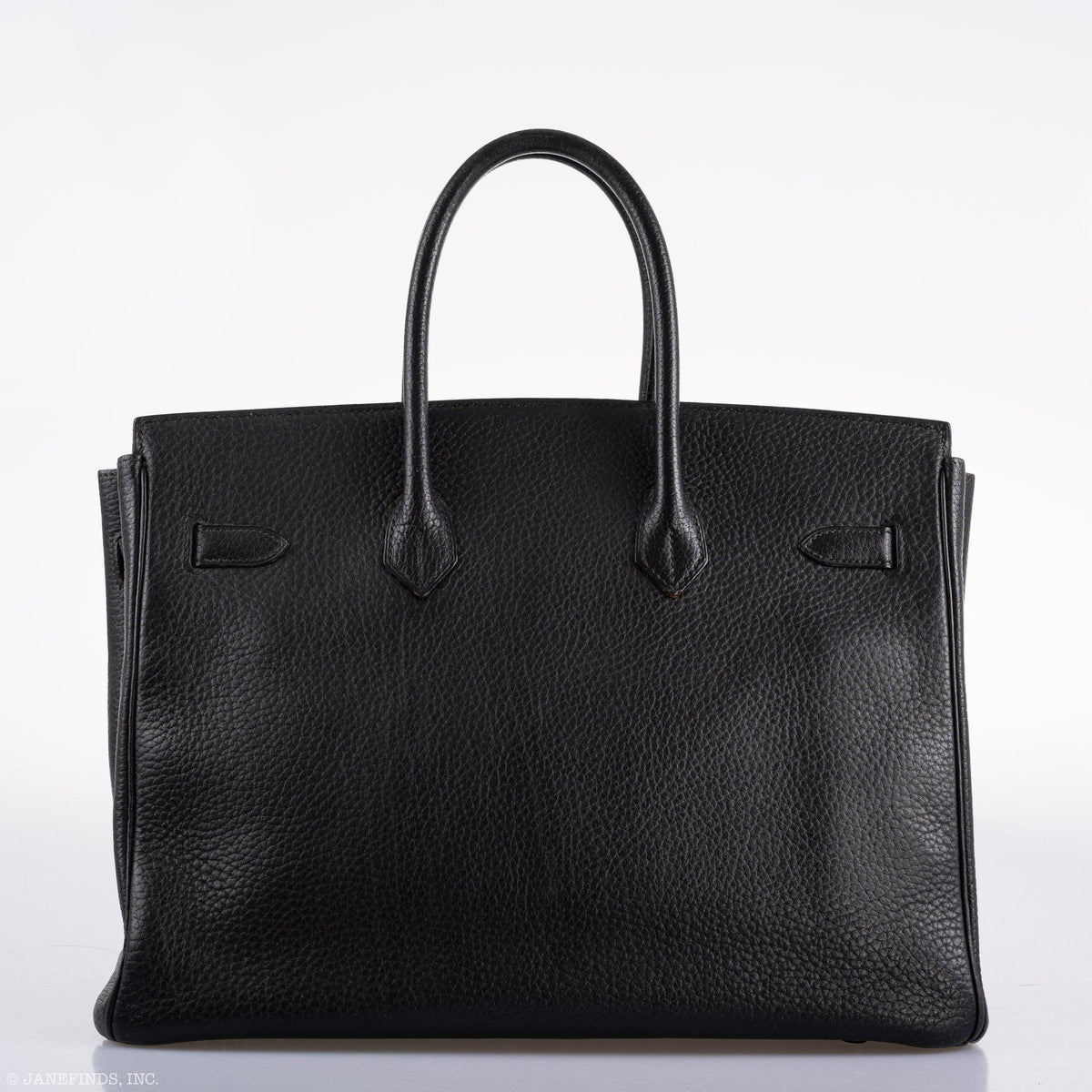 Hermes Birkin 35 Black Ardennes Leather Gold Hardware Hermes