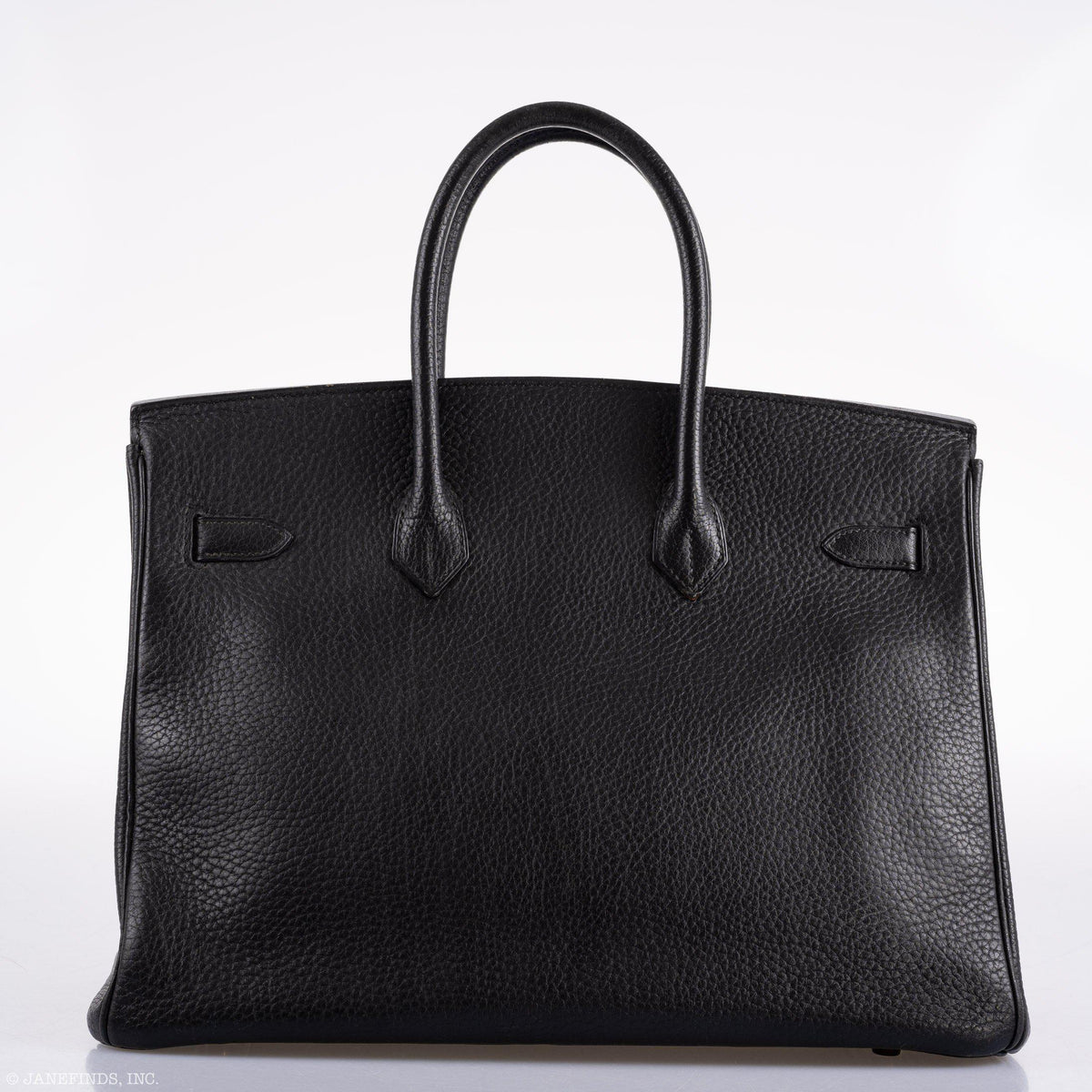 Hermes Birkin 35 Black Ardennes Leather Gold Hardware Hermes