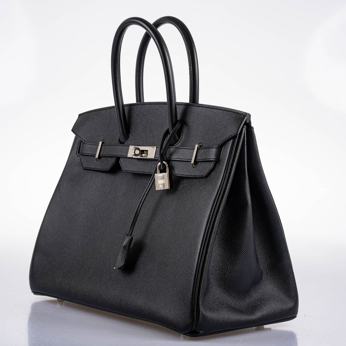 Hermes Birkin 35 Black Epsom leather Palladium Hardware Hermes