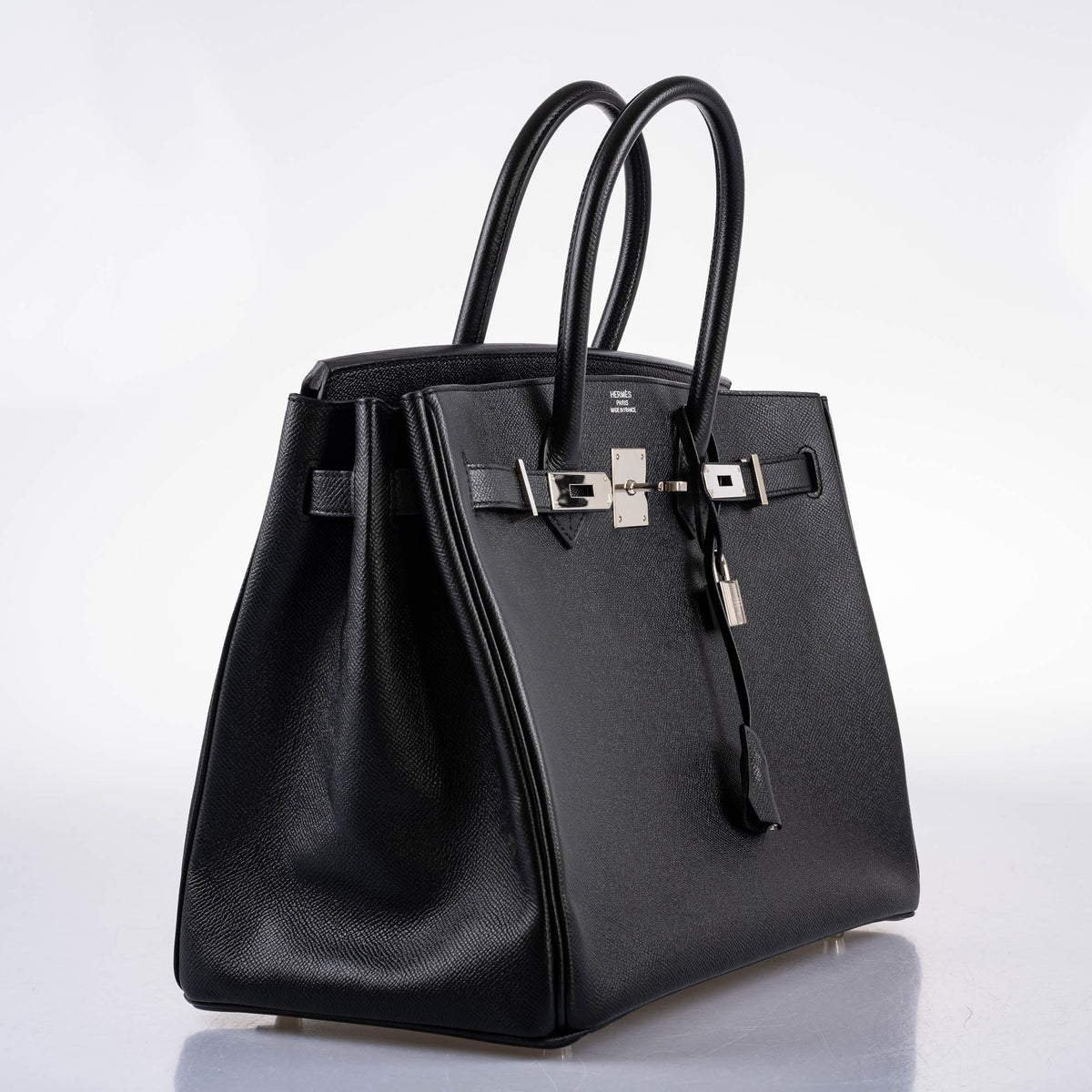Hermes Birkin 35 Black Epsom leather Palladium Hardware Hermes