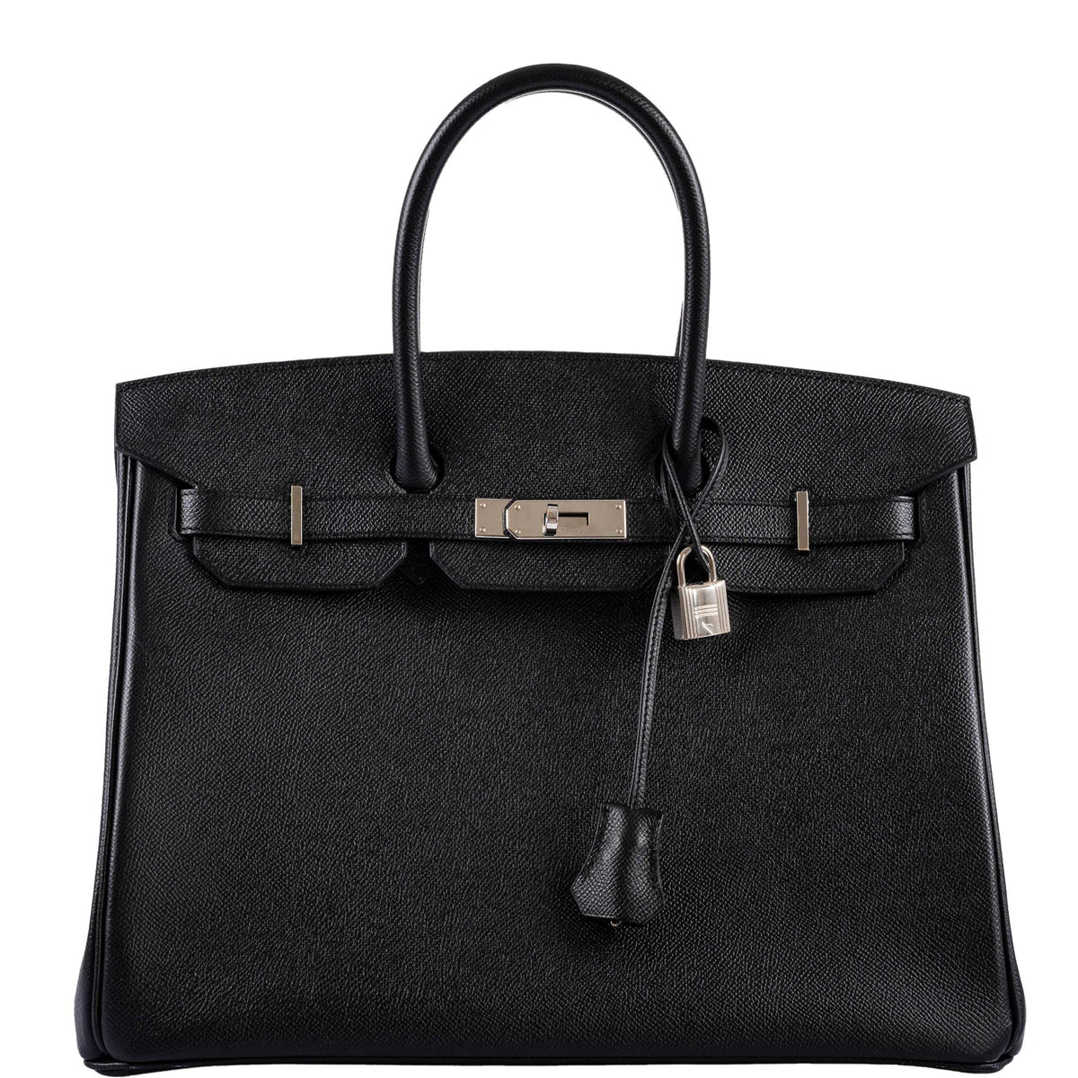 Hermes Birkin 35 Black Epsom leather Palladium Hardware Hermes