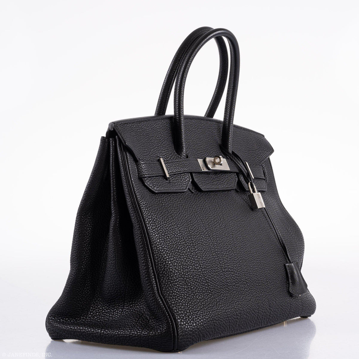 Hermes Birkin 35 Black Togo Palladium Hardware Hermes