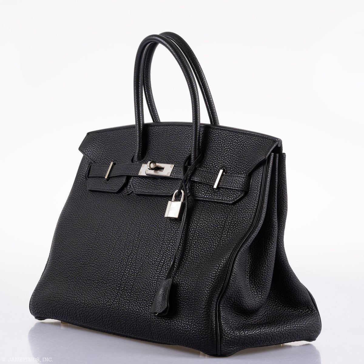 Hermes Birkin 35 Black Togo Palladium Hardware Hermes