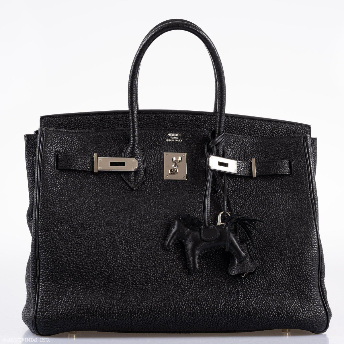 Hermes Birkin 35 Black Togo Palladium Hardware Hermes
