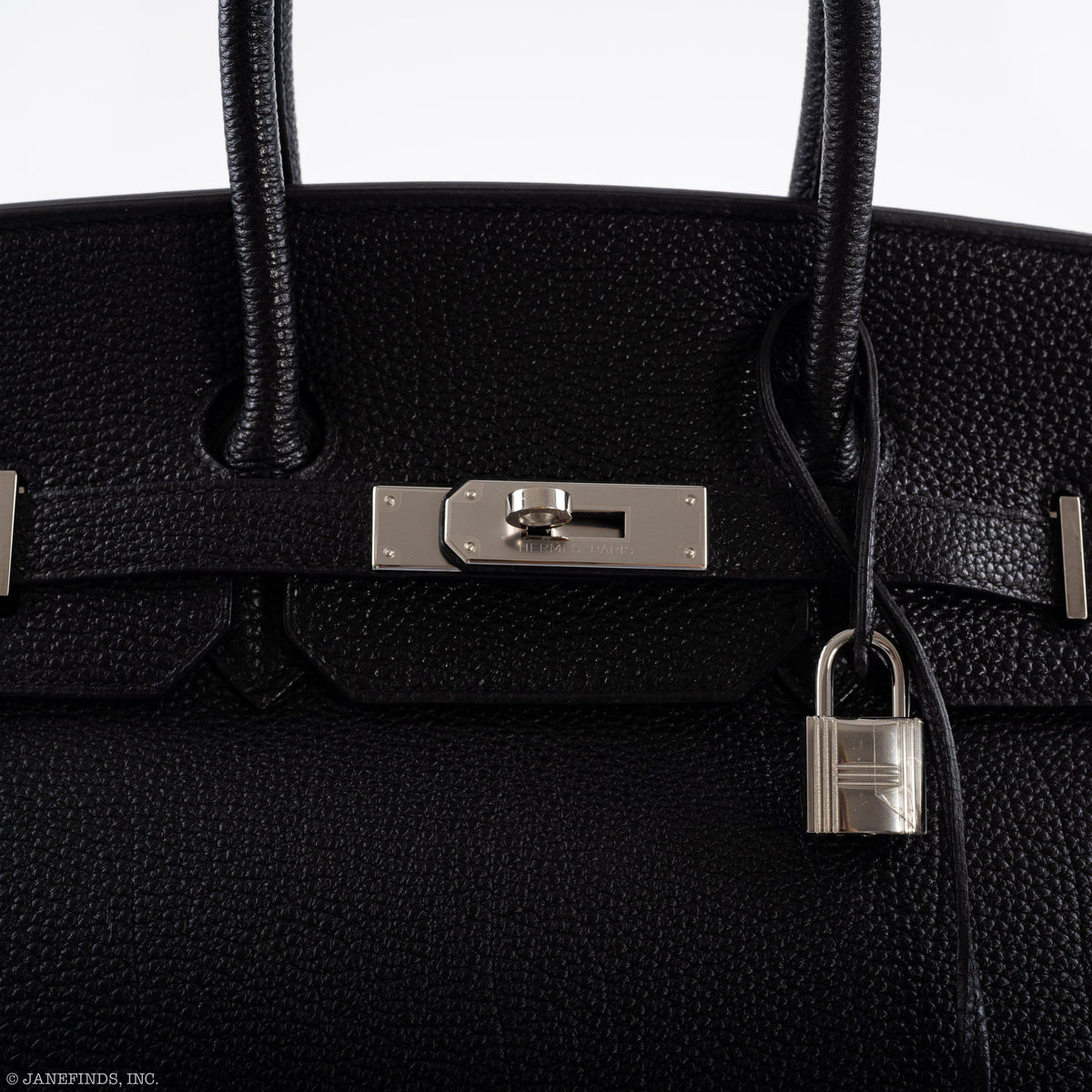 Hermes Birkin 35 Black Togo Palladium Hardware Hermes
