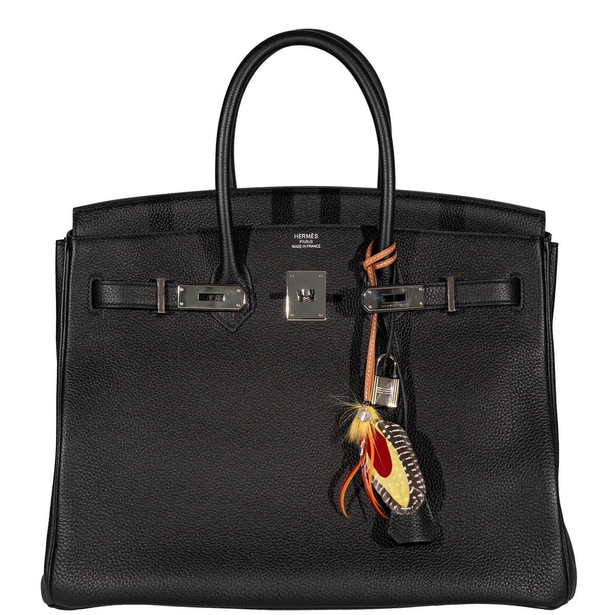 Hermes Birkin 35 Black Togo Palladium Hardware Hermes