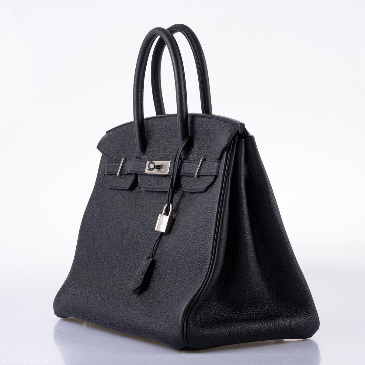 Hermes Birkin 35 Black Togo Palladium Hardware Hermes
